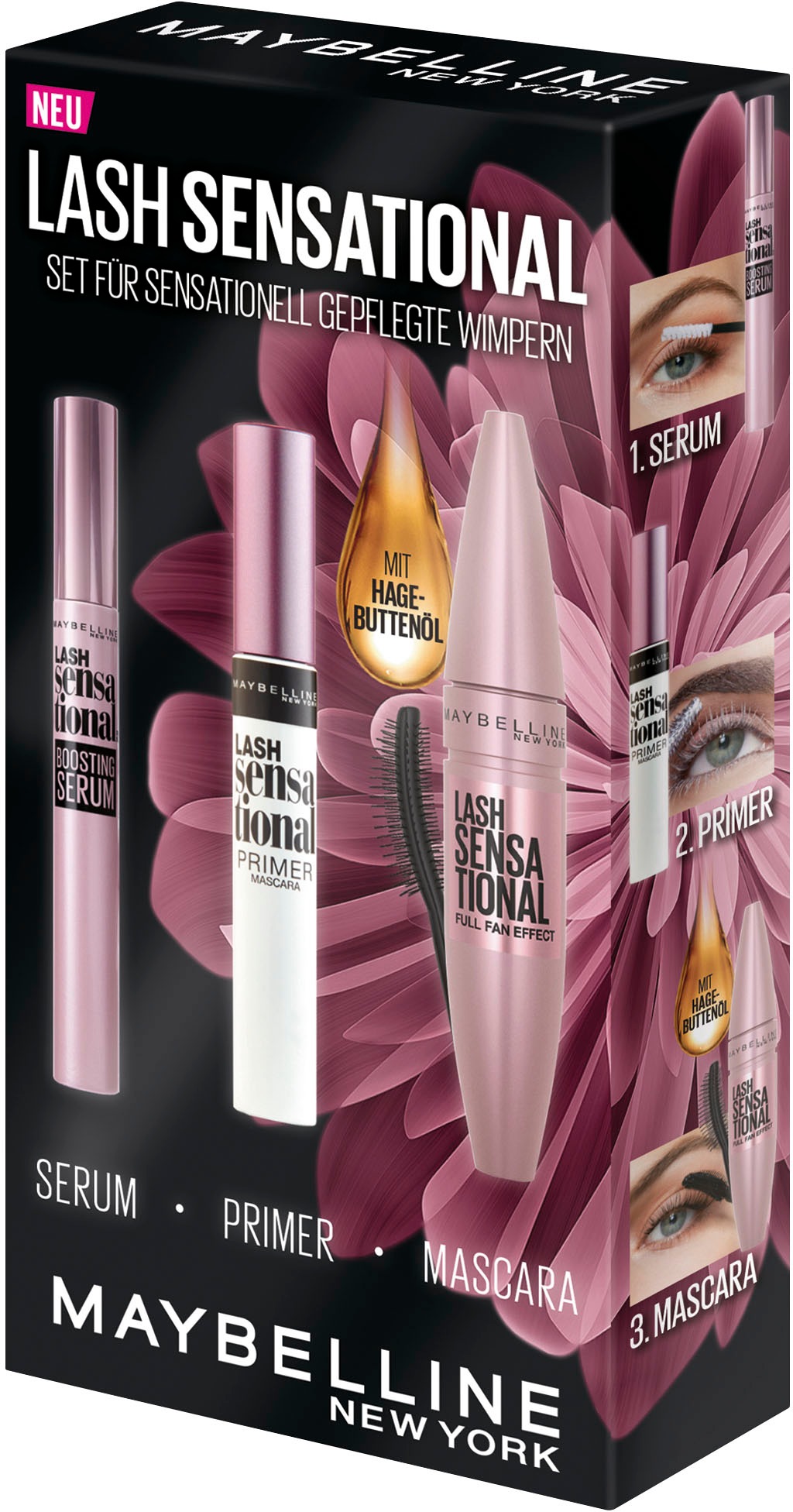 Maybelline New York Mascara Set Lash Sensational 3 Tlg Online Bestellen Baur