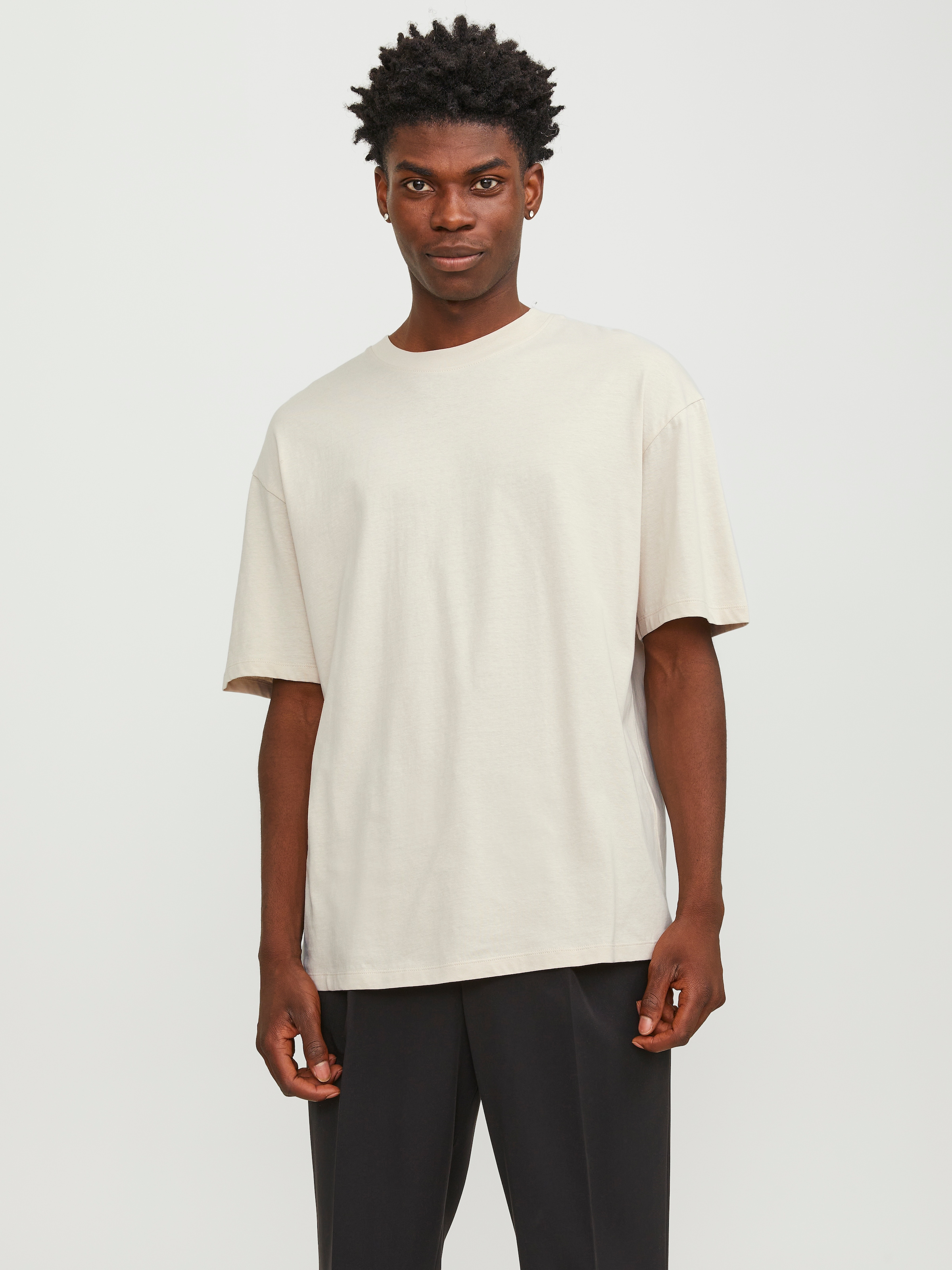 Jack & Jones "JJEBRADLEY Oversize T-Shirt mit klassischem Rundhalsausschnit günstig online kaufen