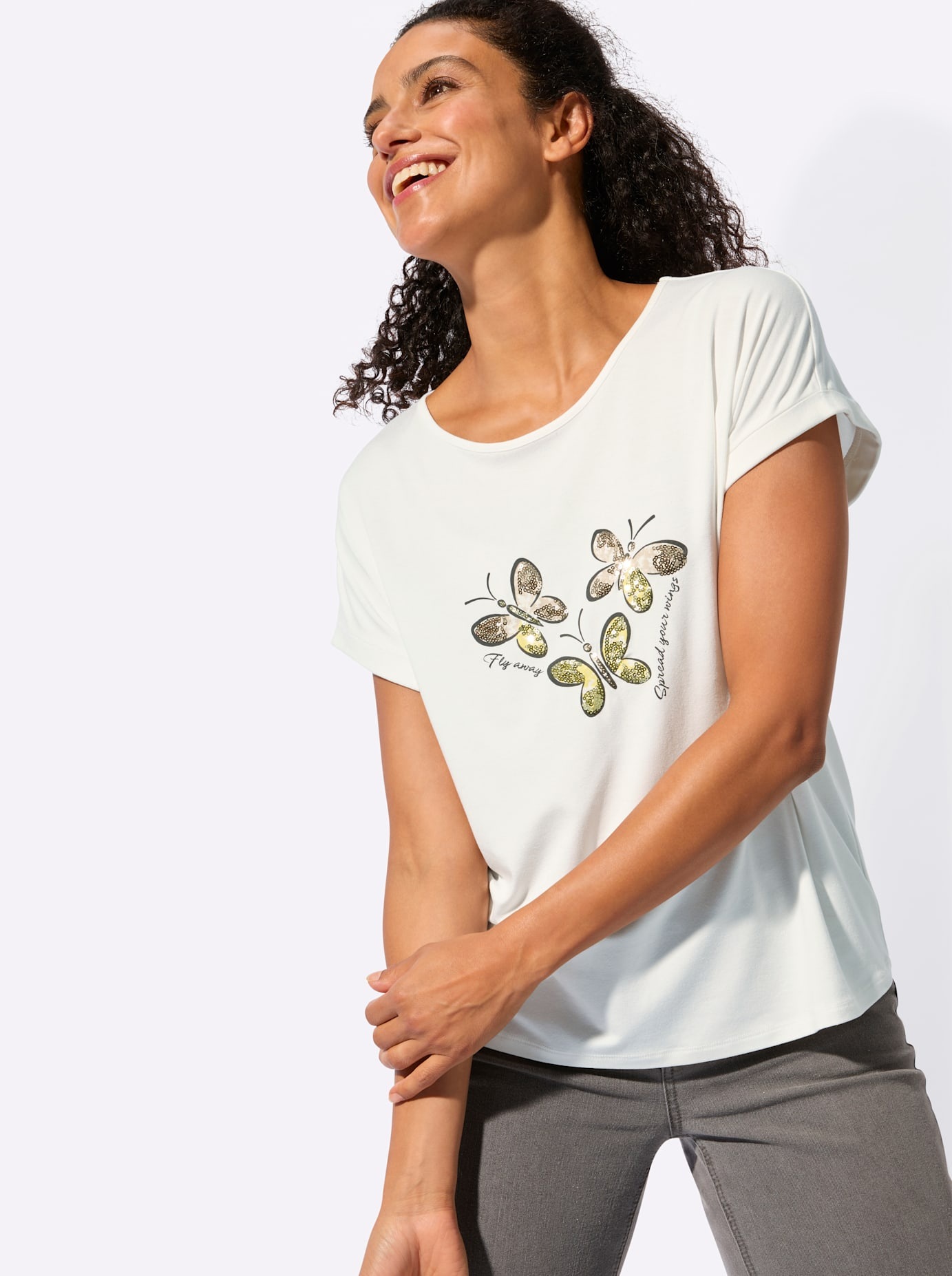 Inspirationen Kurzarmshirt »Shirt« 1 tlg.