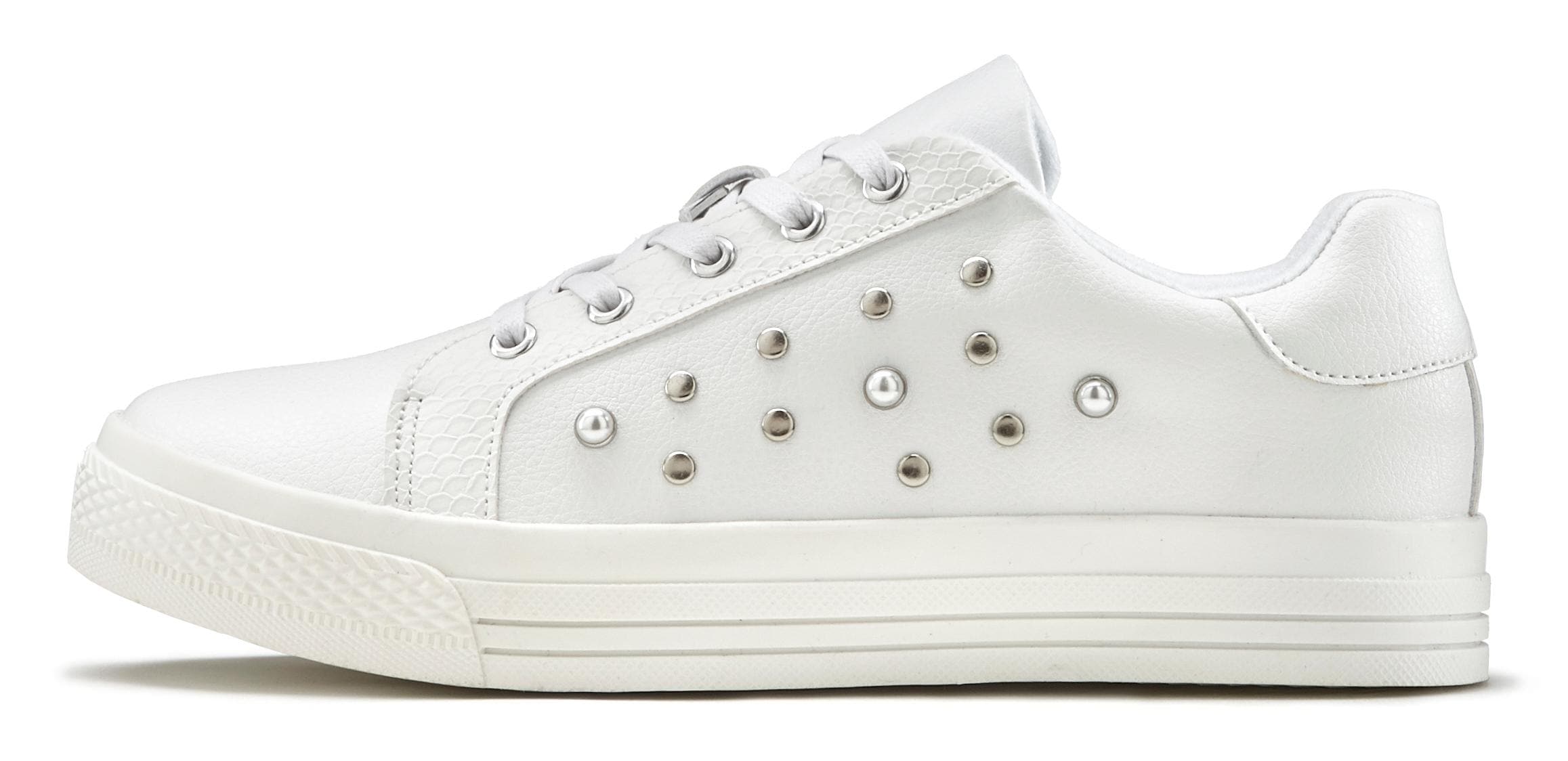 LASCANA Sneaker su Perlen suvarstomi pusbačiai...