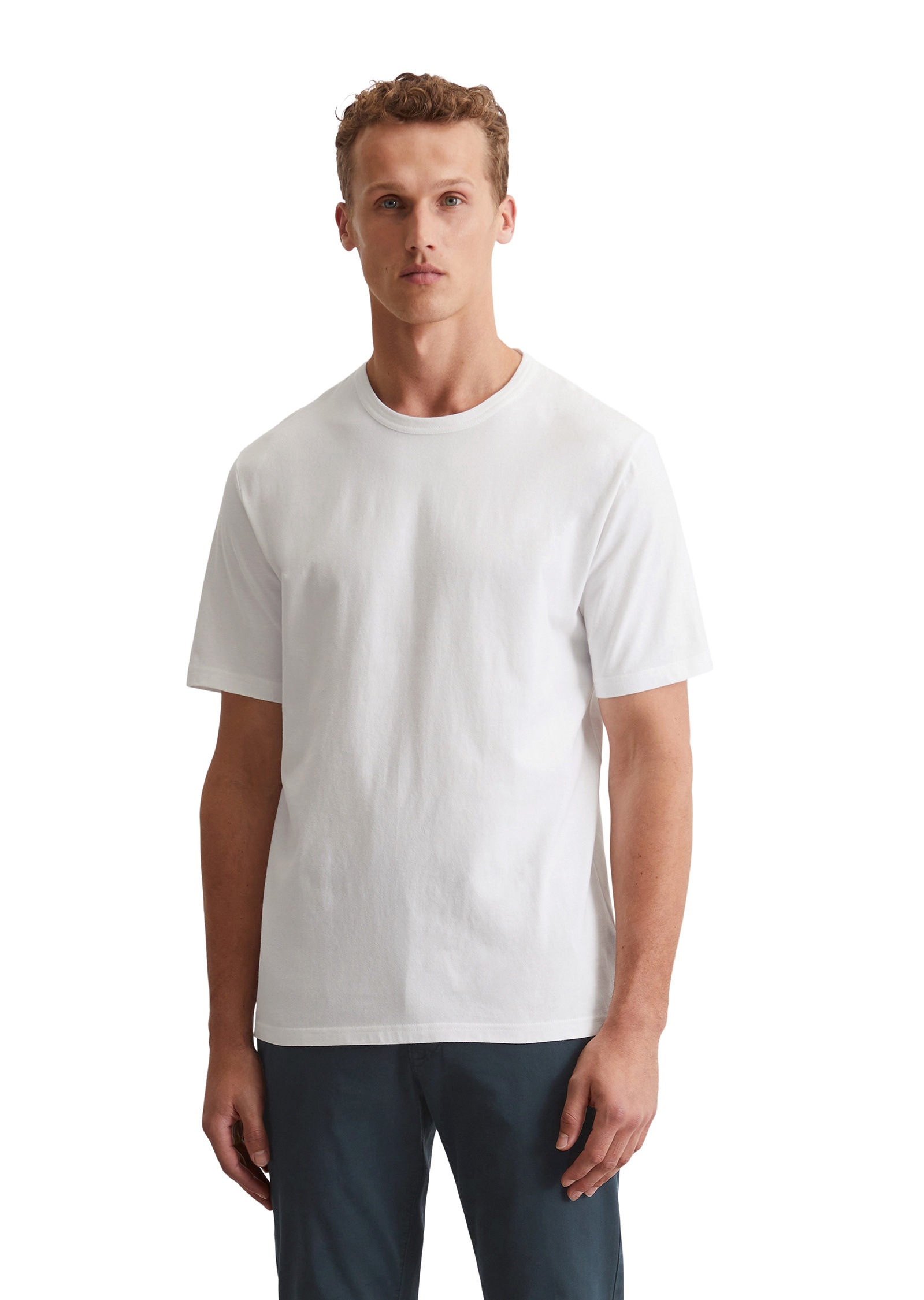 Marc OPolo T-Shirt "aus hochwertiger Bio-Baumwolle" günstig online kaufen