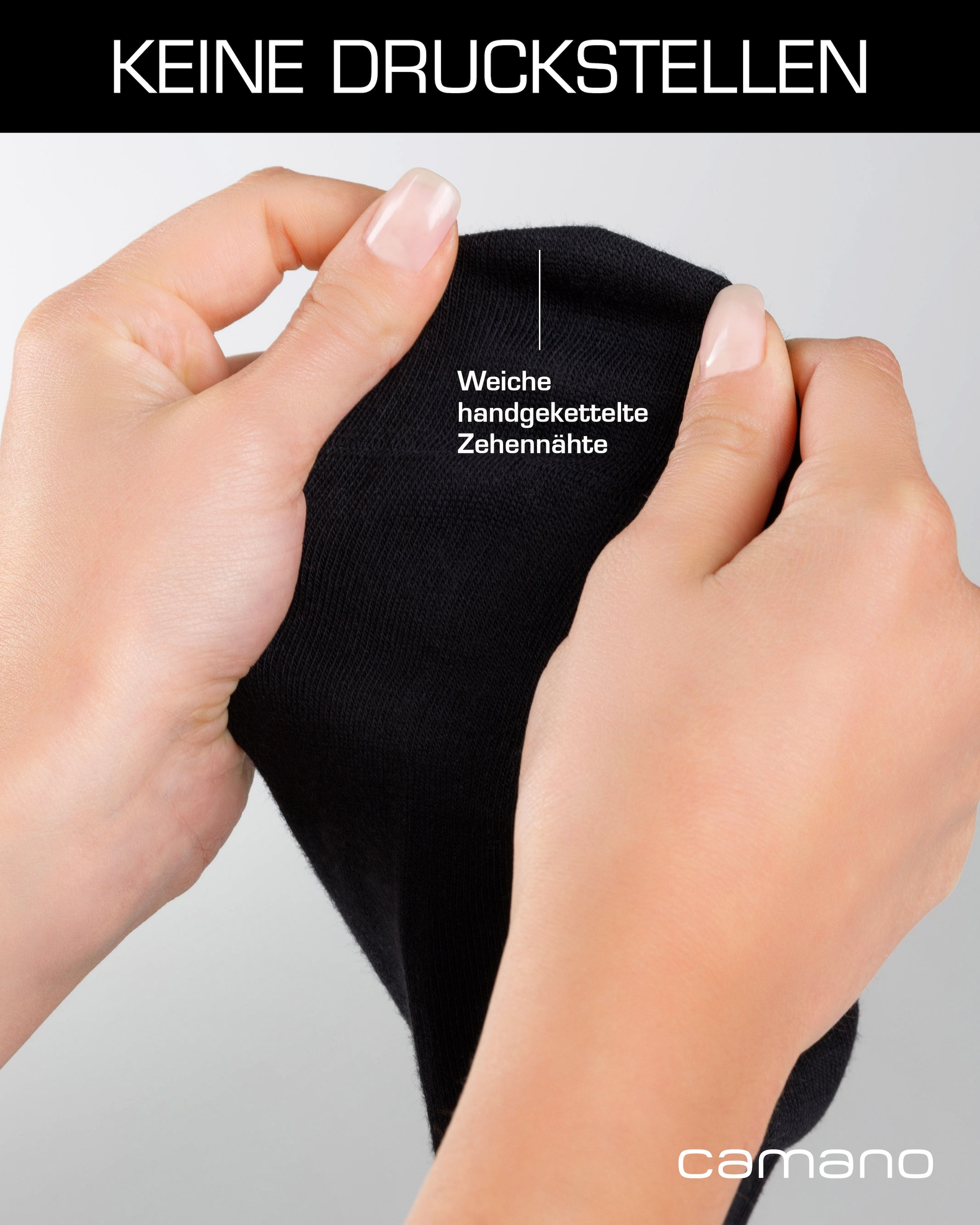 Camano Kurzsocken »ca-soft«, (7 Paar), mit hohem Baumwollanteil