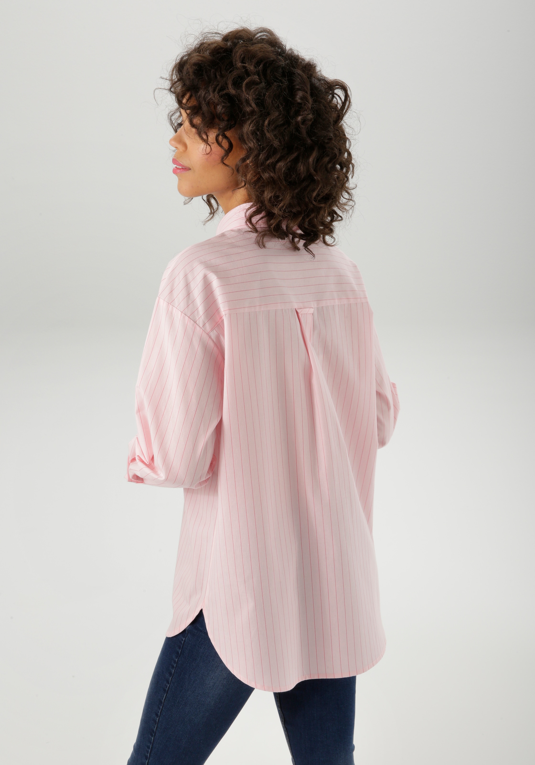 Aniston CASUAL Hemdbluse, im Streifen-Dessin - NEUE KOLLEKTION