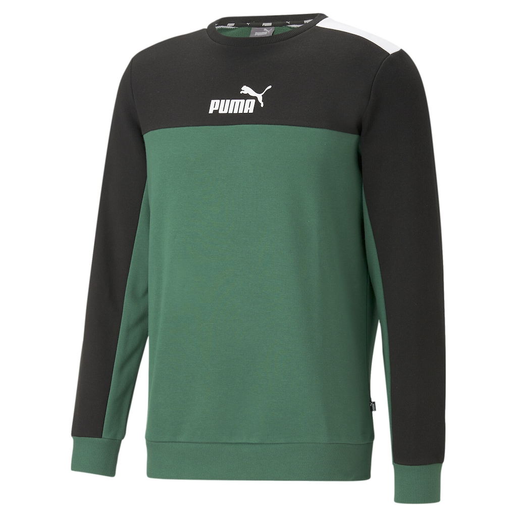 PUMA Sweatshirt »Essentials+ Block Sweatshirt mit Rundhalsausschnitt Herren«