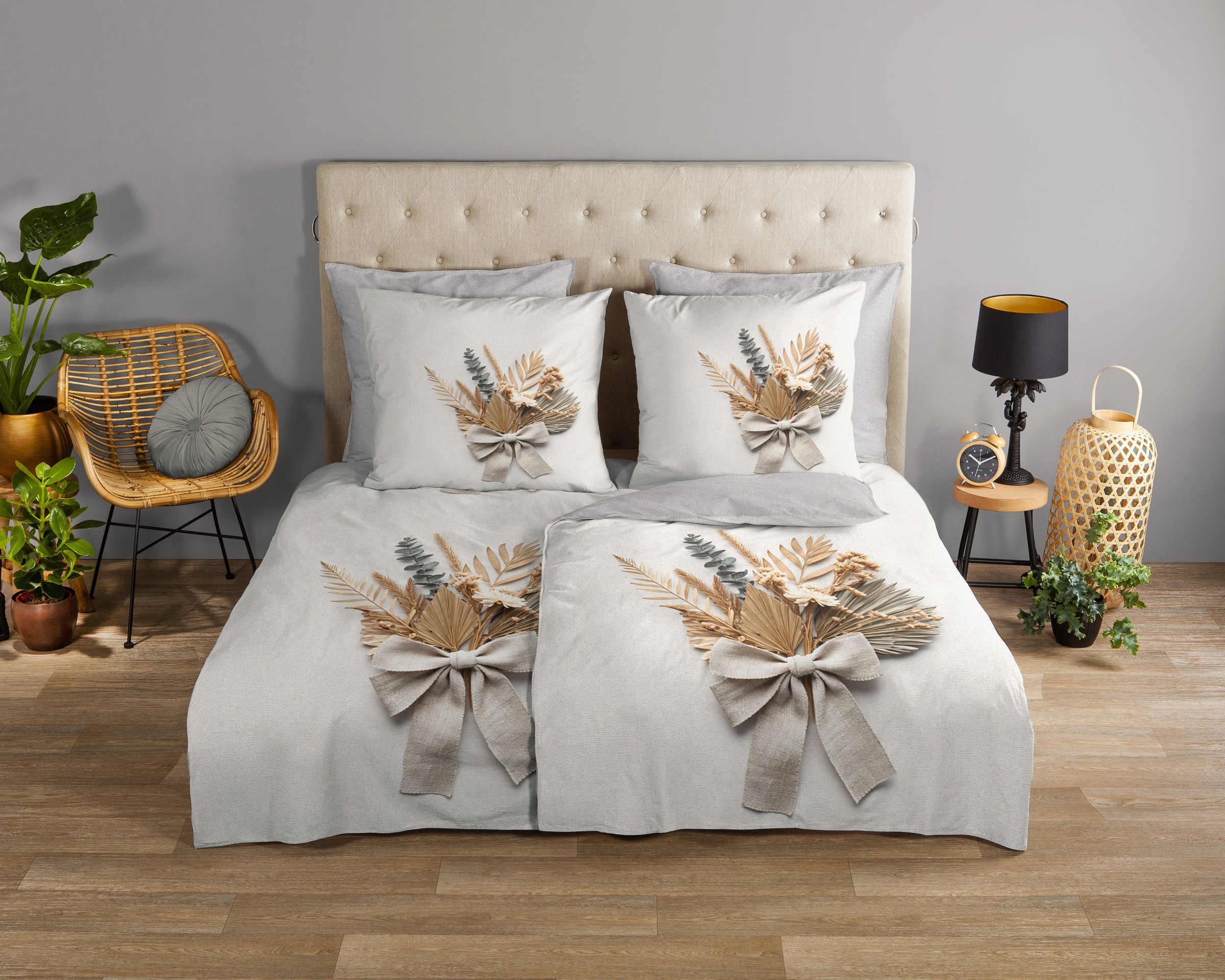 good morning Wendebettwäsche "Launo" 2 tlg. 100% Baumwolle, Renforcé, Reißv günstig online kaufen