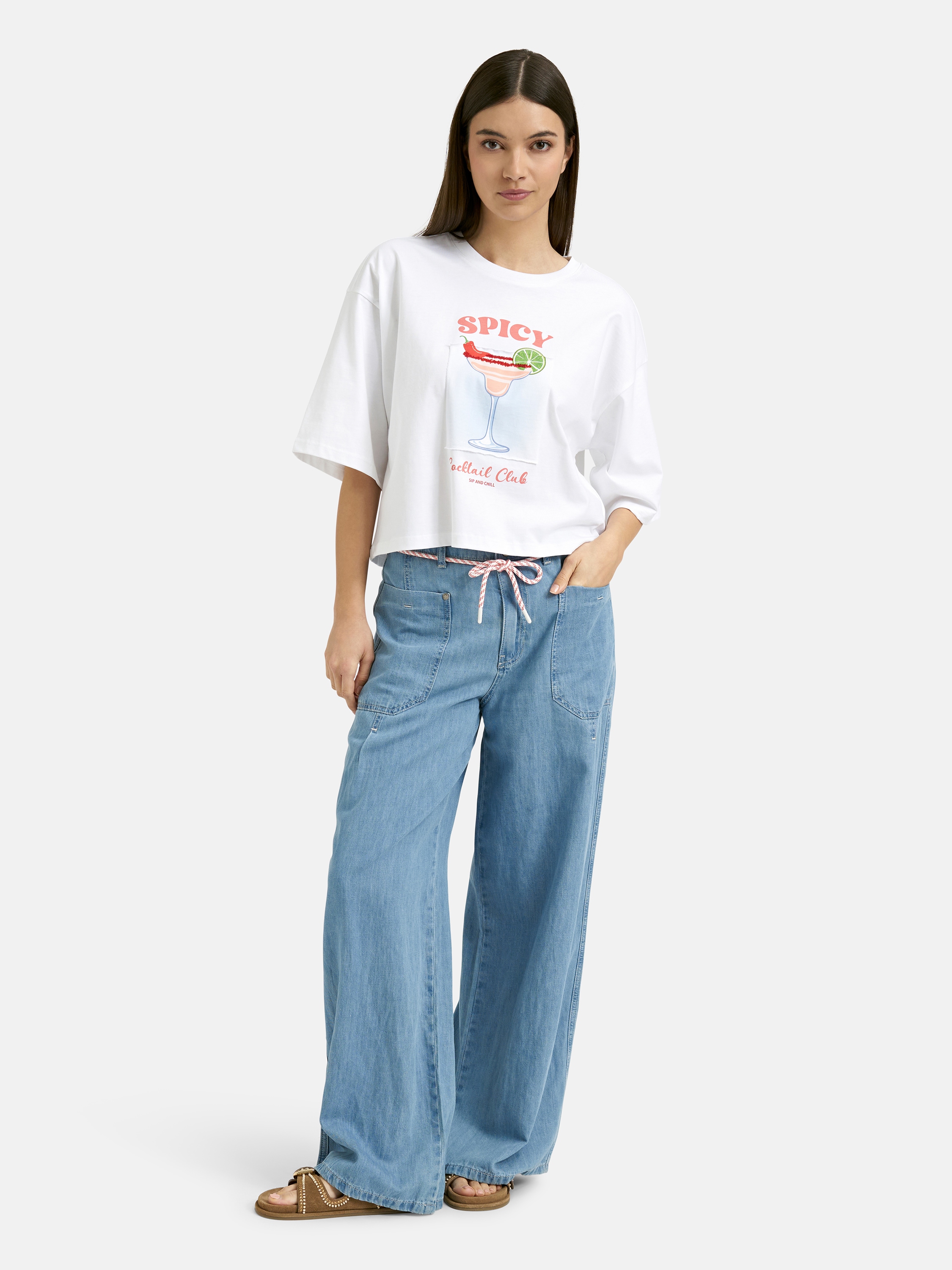 Smith & Soul Rundhalsshirt aus Baumwolle