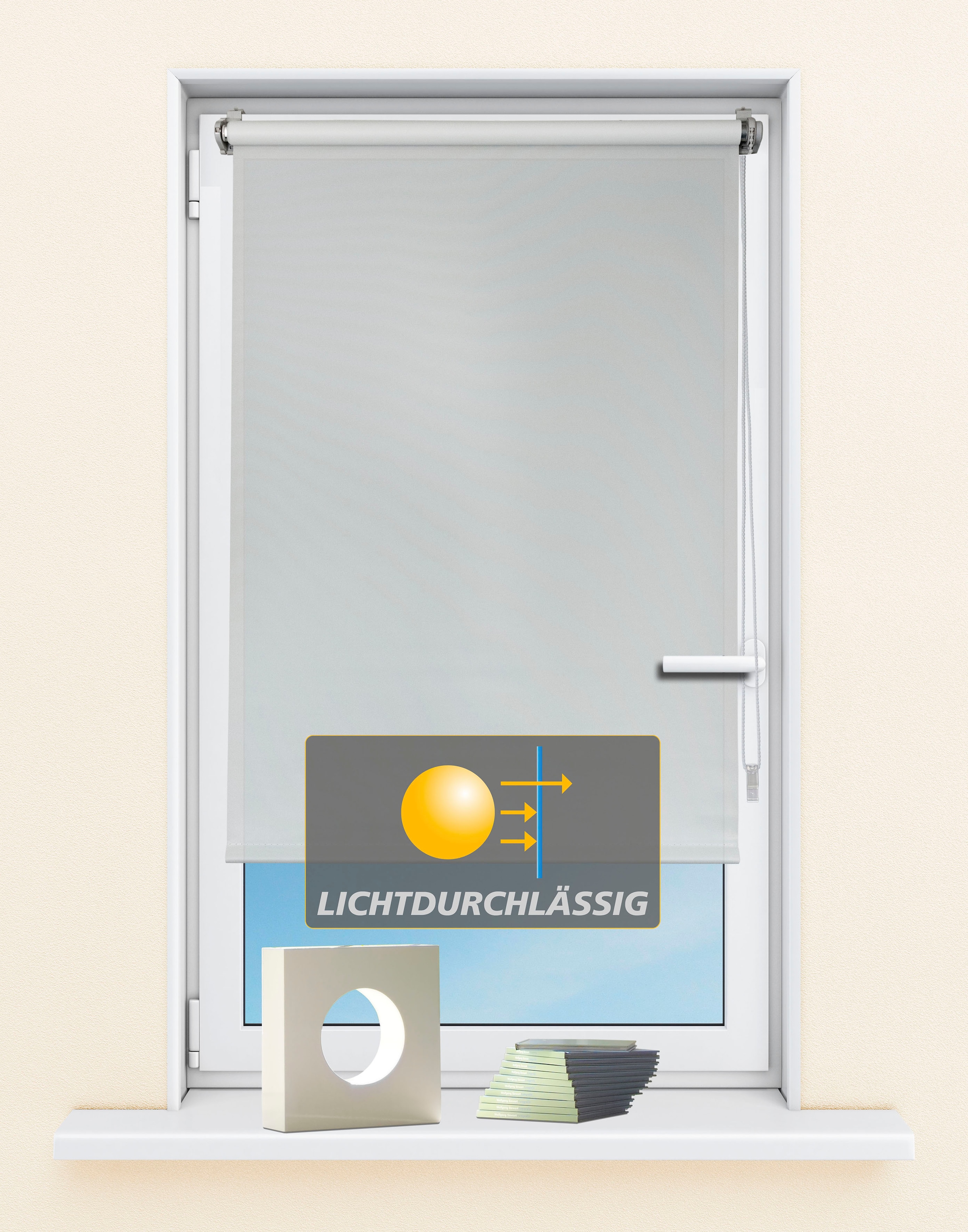 Kutti Seitenzugrollo "Seitenzugrollo Ida, Lichtschutz, Klemmfix, ohne Bohre günstig online kaufen