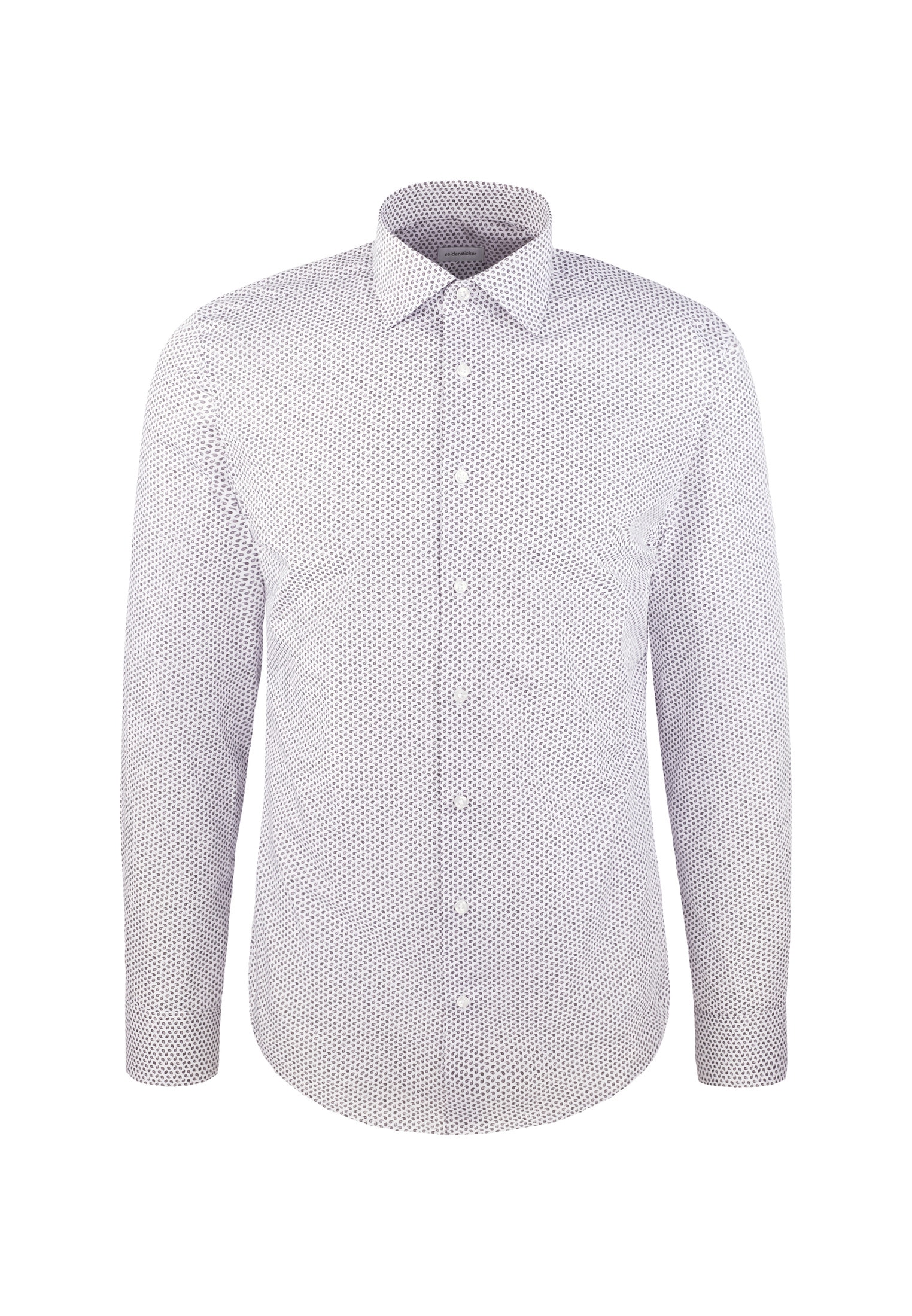 seidensticker Businesshemd »Schwarze Rose« Slim 1/1 Kentkragen Druck