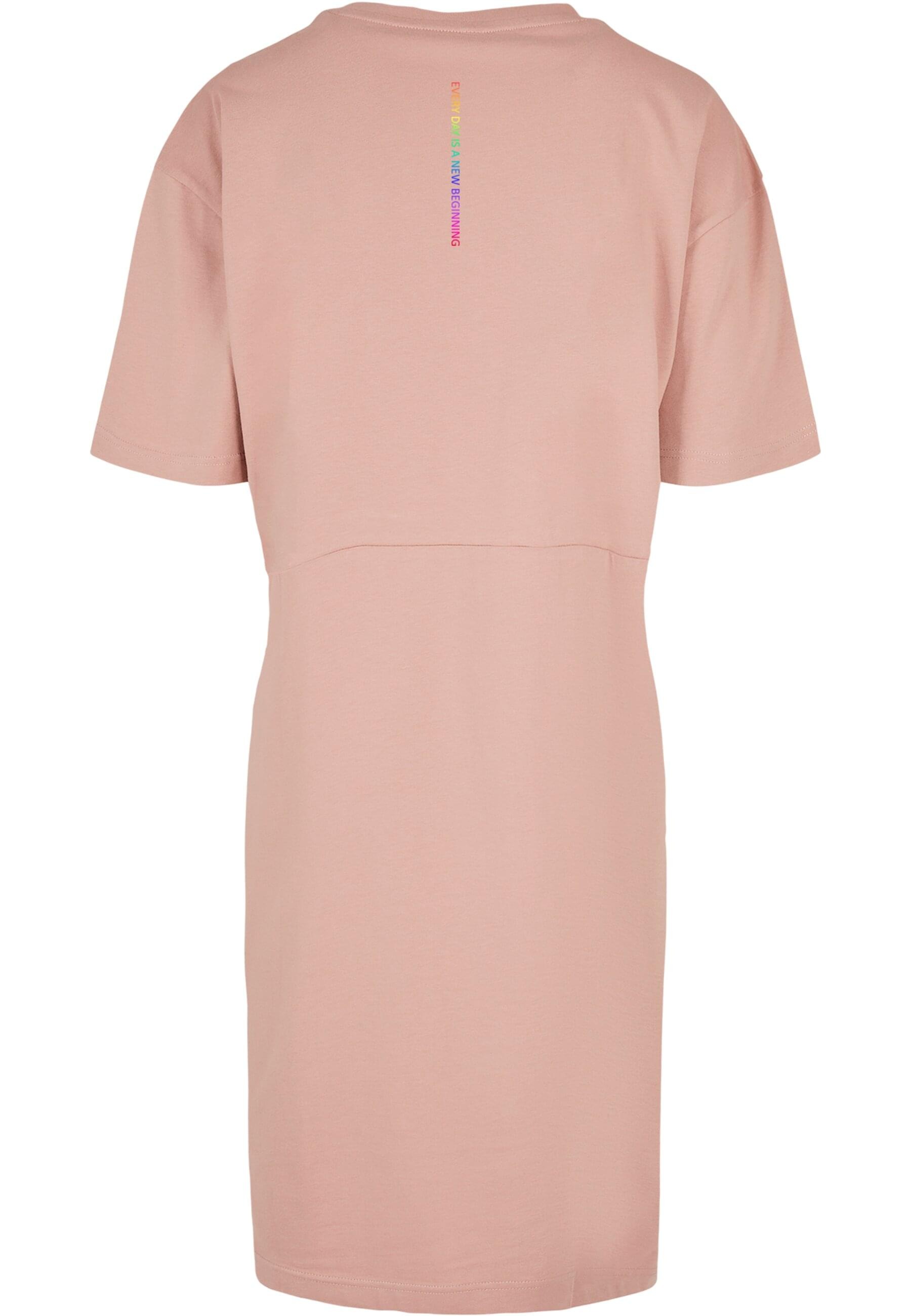 Merchcode Shirtkleid "Merchcode Damen Ladies Hope Rainbow Oversized Slit Te günstig online kaufen