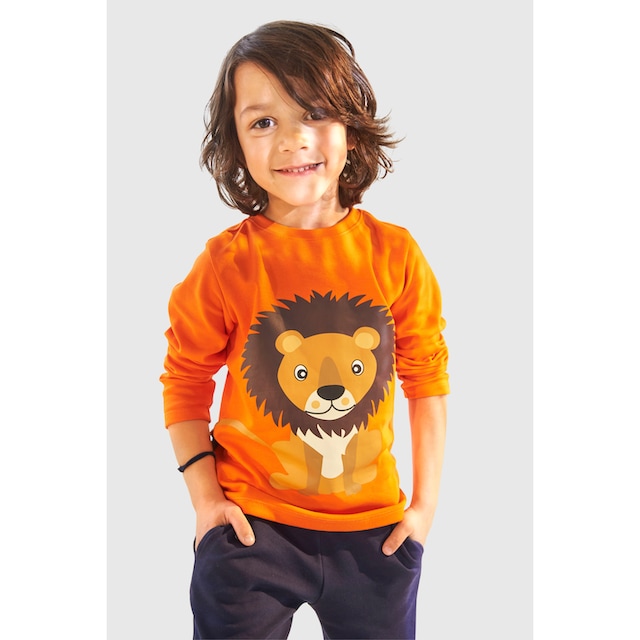 KIDSWORLD Shirt & Hose, (2 tlg.), mit Löwendruck | BAUR