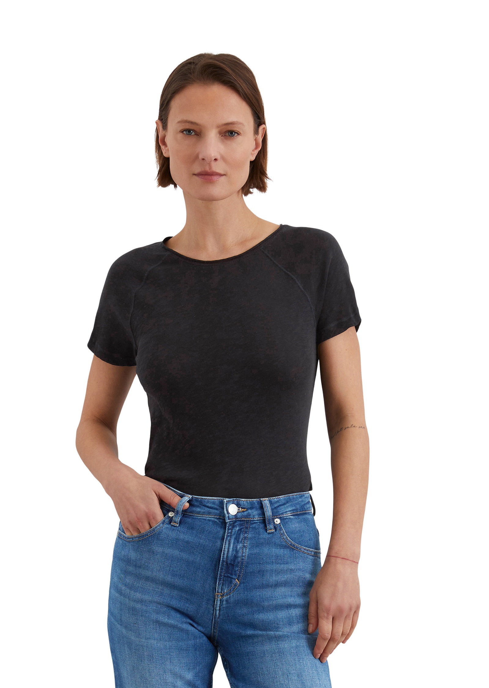 Marc OPolo T-Shirt "aus Slub-Jersey" günstig online kaufen