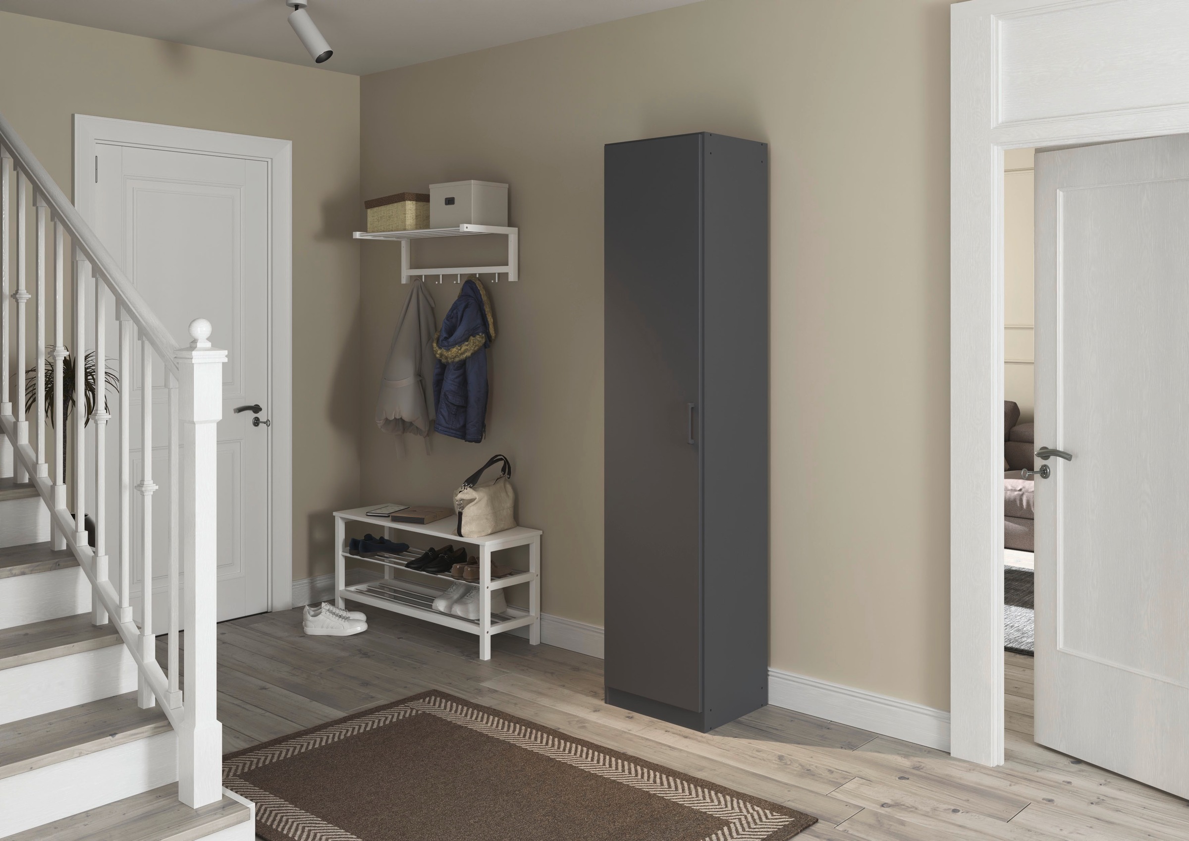 rauch Mehrzweckschrank "Garderobe Kleiderschrank Schrank Schuhschrank Putzs günstig online kaufen