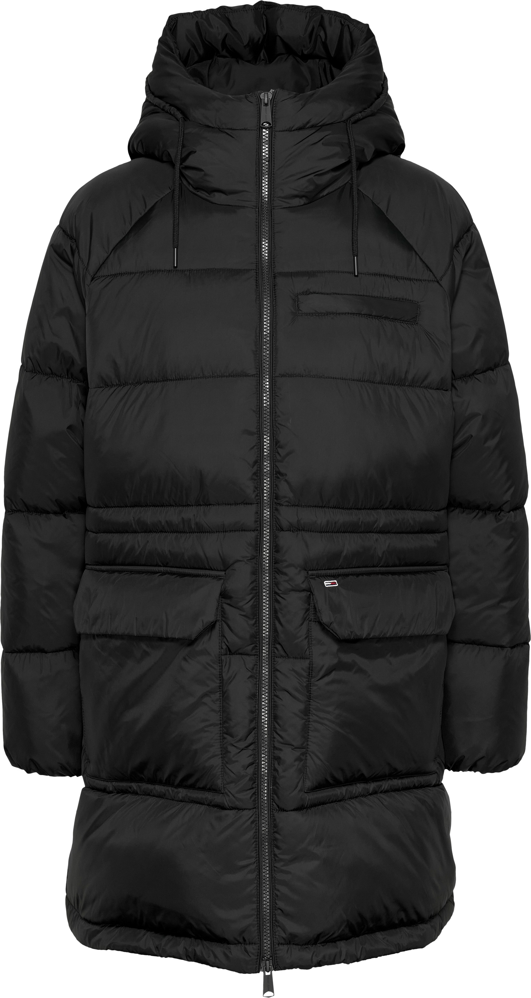 Tommy Jeans Steppjacke »TJW MIDI ASPEN PUFFER«, mit Logostickerei