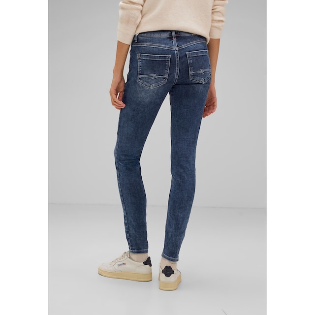 STREET ONE Slim-fit-Jeans, Middle Waist online kaufen | BAUR