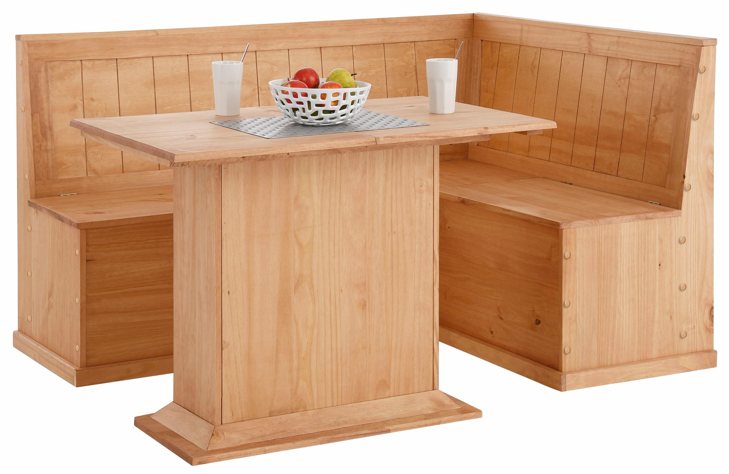Home affaire Essgruppe "Sara" 2 Stk. tlg. bestehend aus Eckbank und Tisch günstig online kaufen