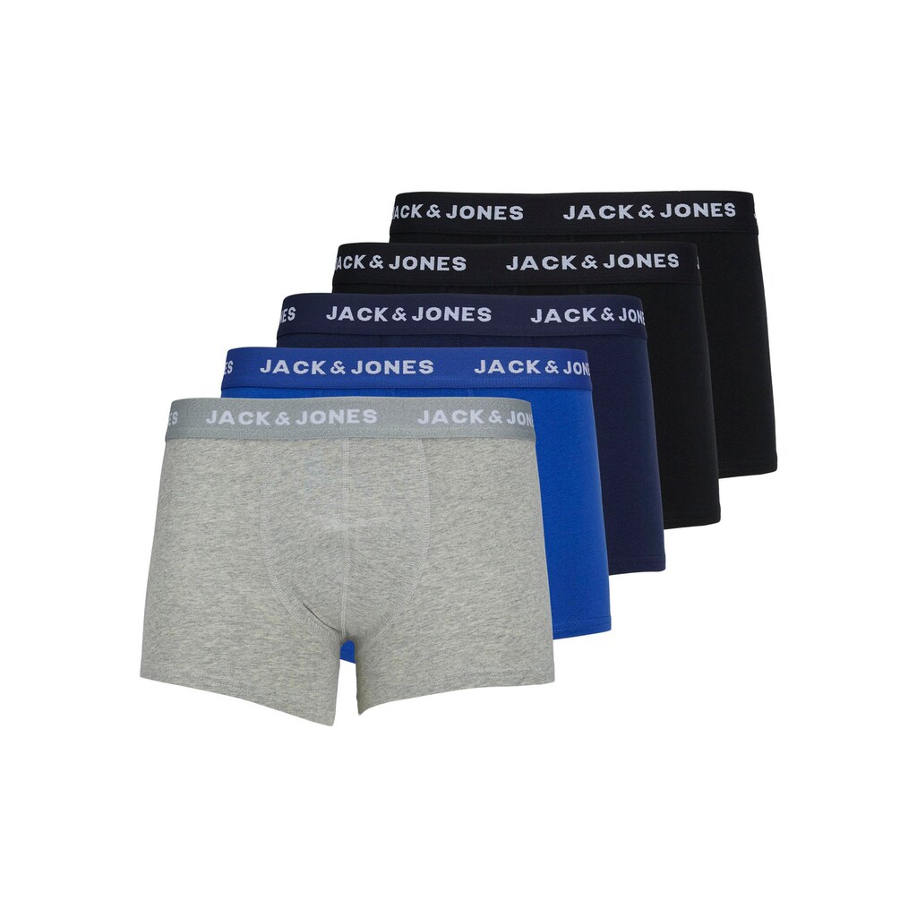 Jack & Jones Trunk »JACBASIC PLAIN TRUNKS 5 PACK«, (Packung, 5 St.)