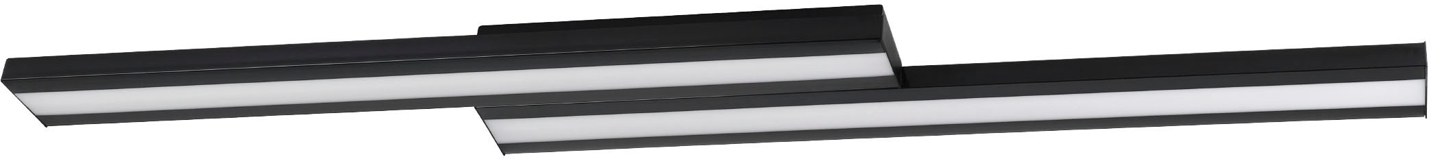 Deckenleuchte »SALITERAS-Z« in schwarz aus Stahl / inkl. LED fest integriert - 2 x...