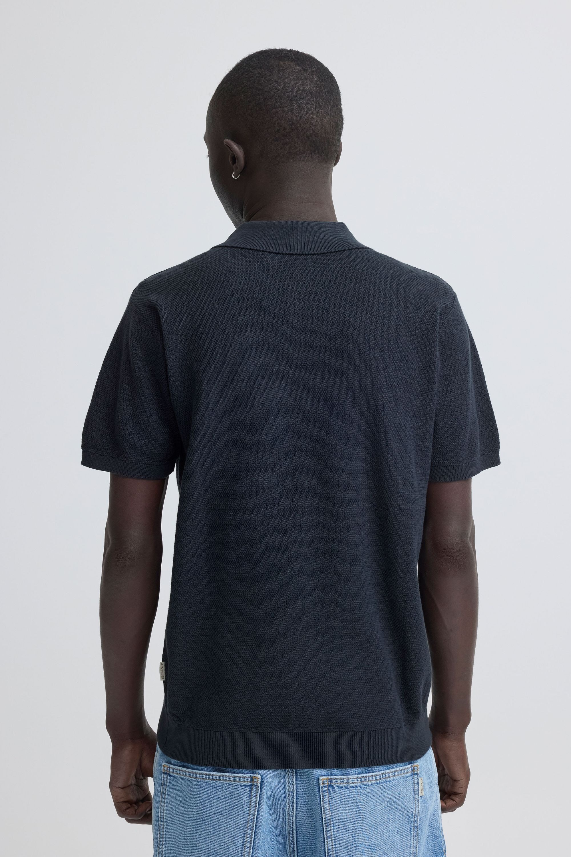 Blend Poloshirt »BHGarry Knit« Modernes Feinstrick-Poloshirt mit kurzer Knopfleiste