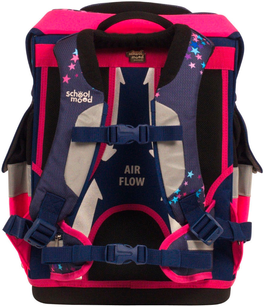 SCHOOL-MOOD® Schulranzen »Timeless Pro«, retroreflektierende Flächen