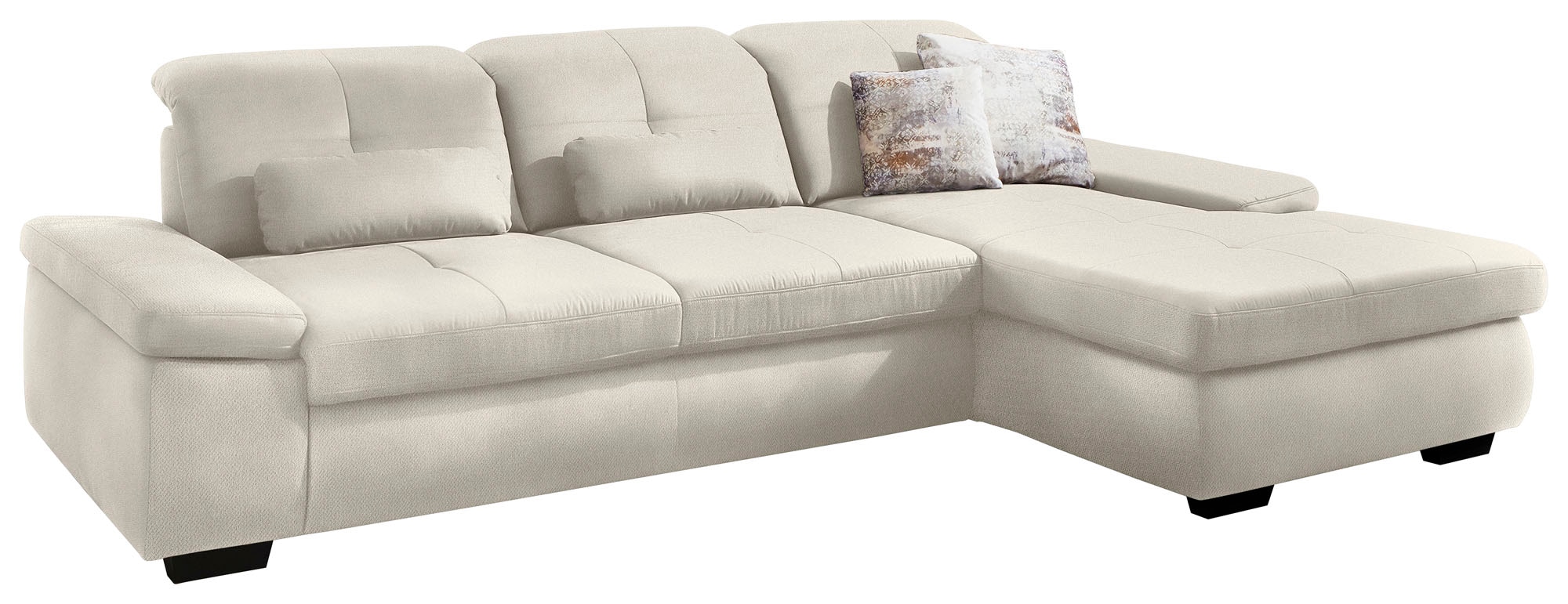 Die PlanBar Ecksofa "MP-IN16012 L-Form, mit Federkern-Polsterung", inkl. Si günstig online kaufen