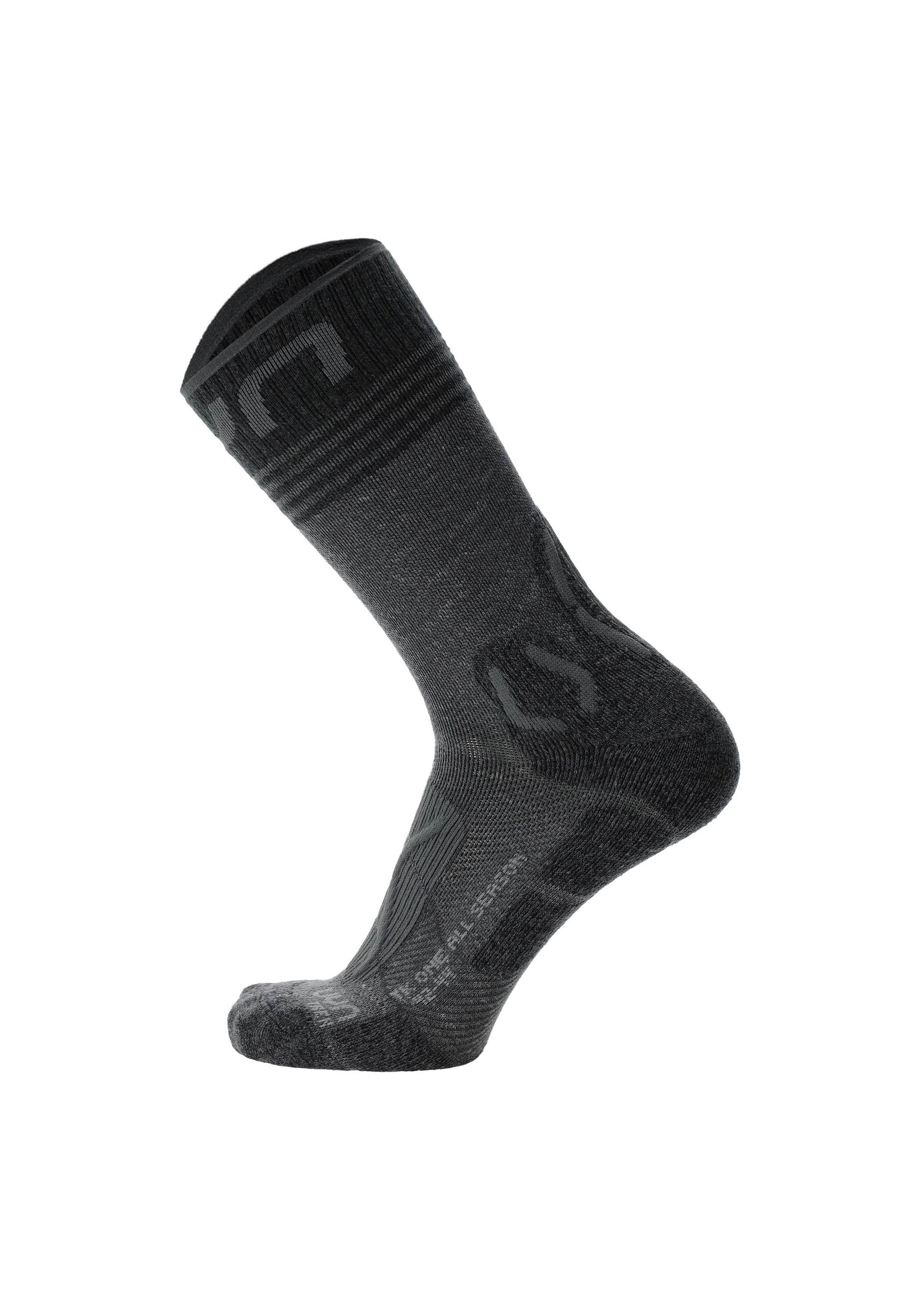UYN Herren Kurzsocken "Socken 1er Pack", Gr. 42, grau, Obermaterial: 46% Polyamid PA. 25% Wolle mw. 23% Lyocell CLY. 3% Elasthan EL. 3% Leinen LI.,