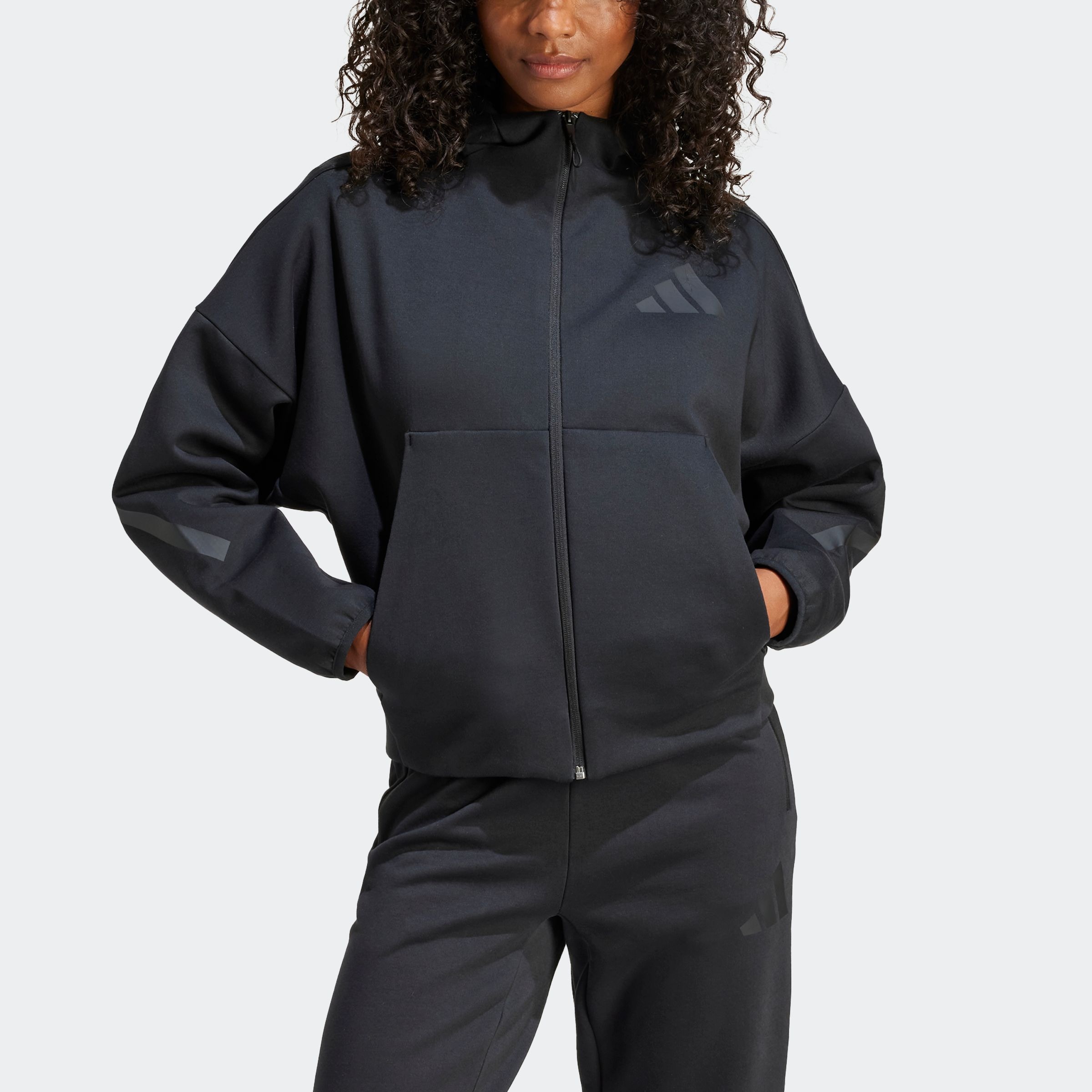 adidas Sportswear Kapuzensweatshirt »W Z.N.E. FZ«