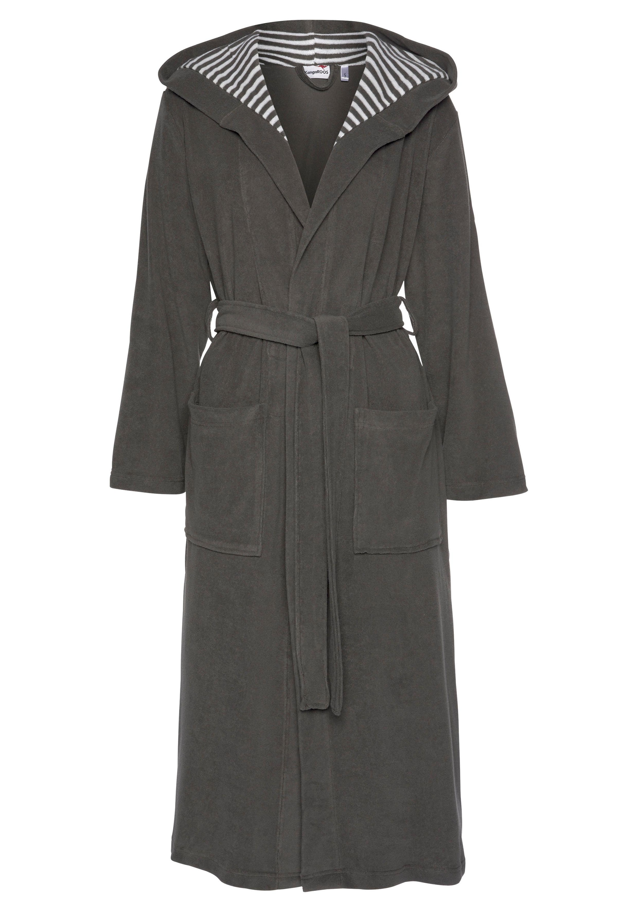 KangaROOS Damenbademantel "Dalia, ideal für Sauna & Spa, Standardlänge & Üb günstig online kaufen