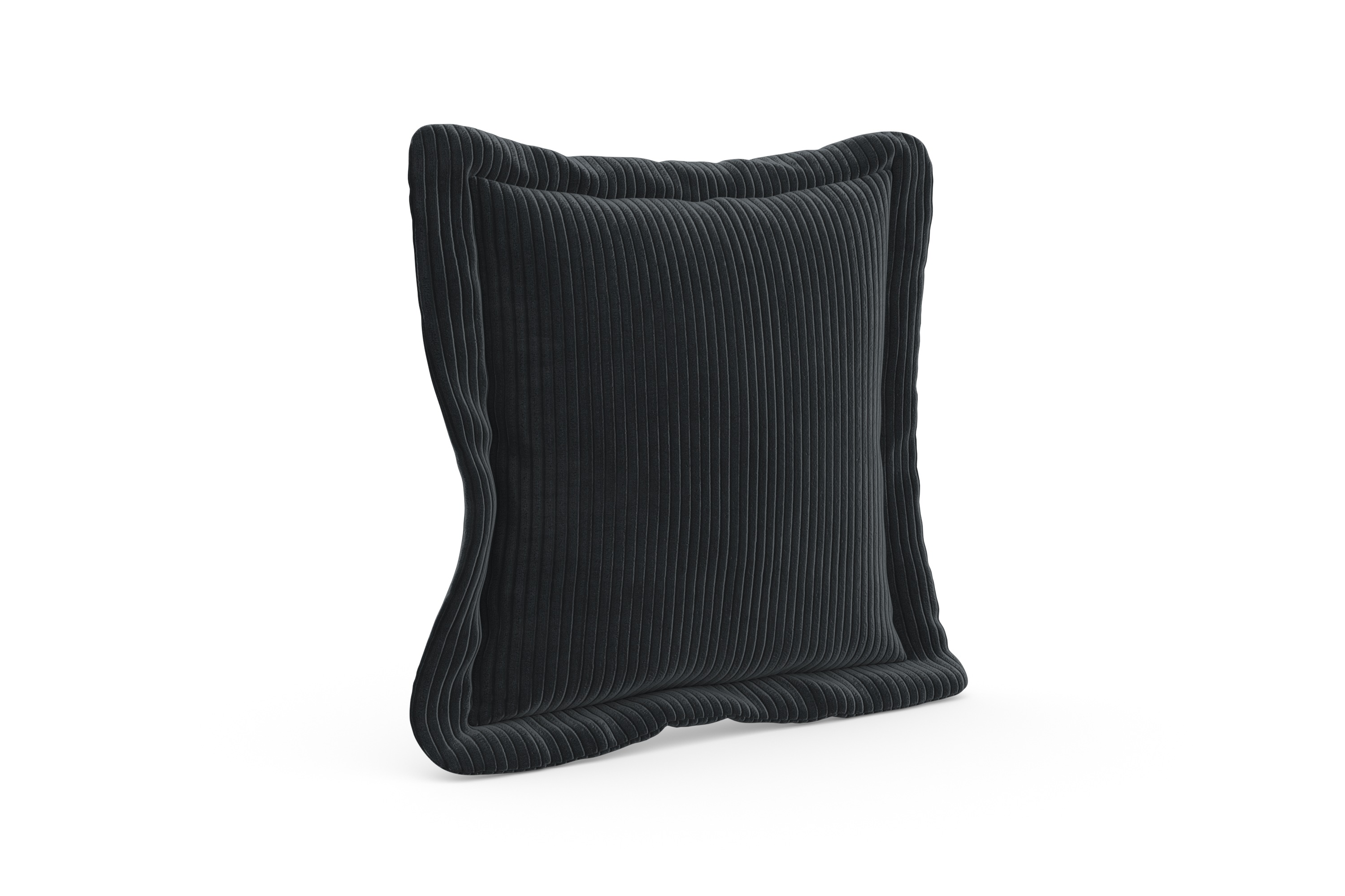 Thumbnail - TRENDMANUFAKTUR Sofakissen "Bourbon", modernes Flatkissen 70x70 cm, in trendigem Cord erhältlich, universal