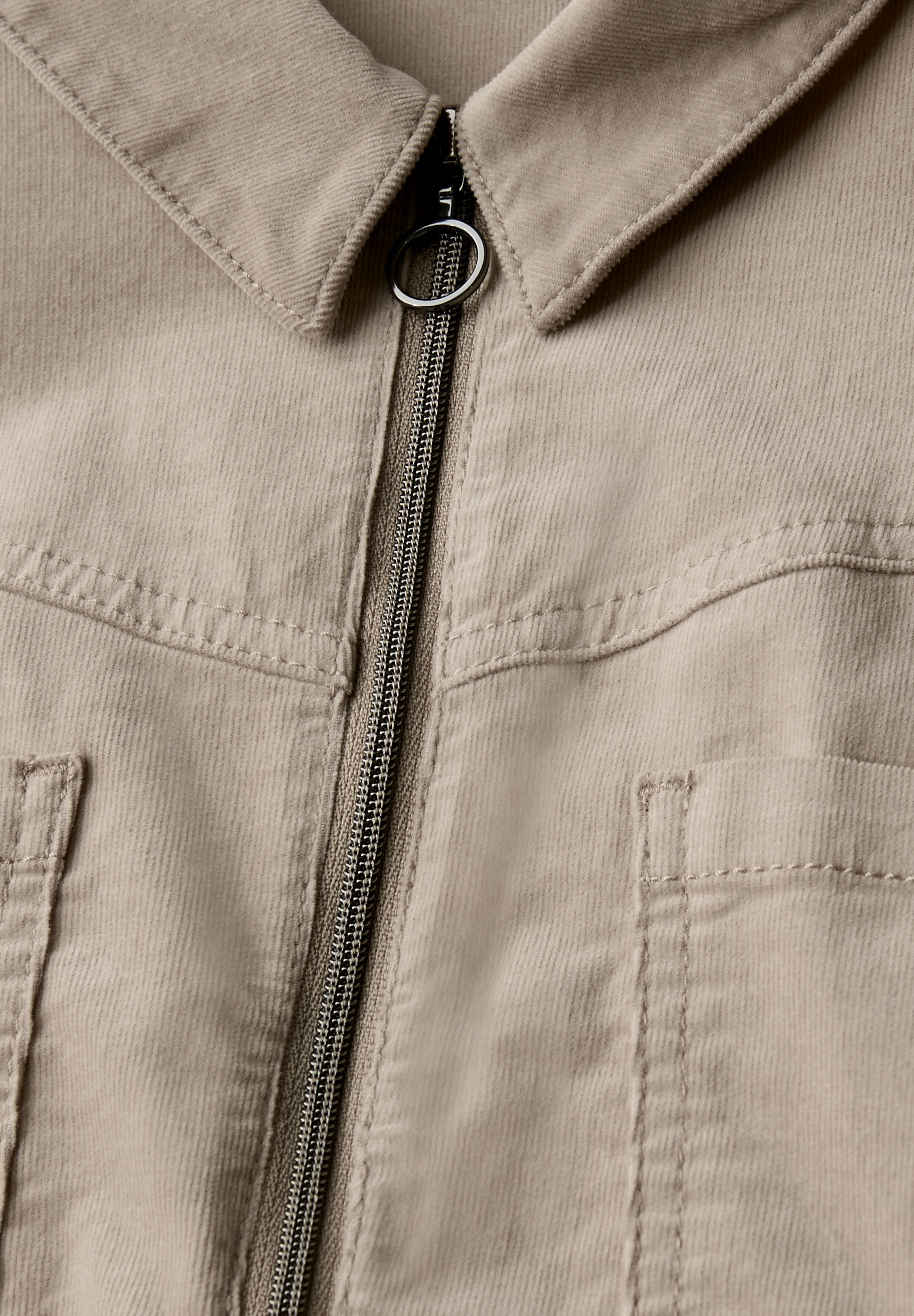 STREET ONE Jeanskleid, mit Zipper-Detail