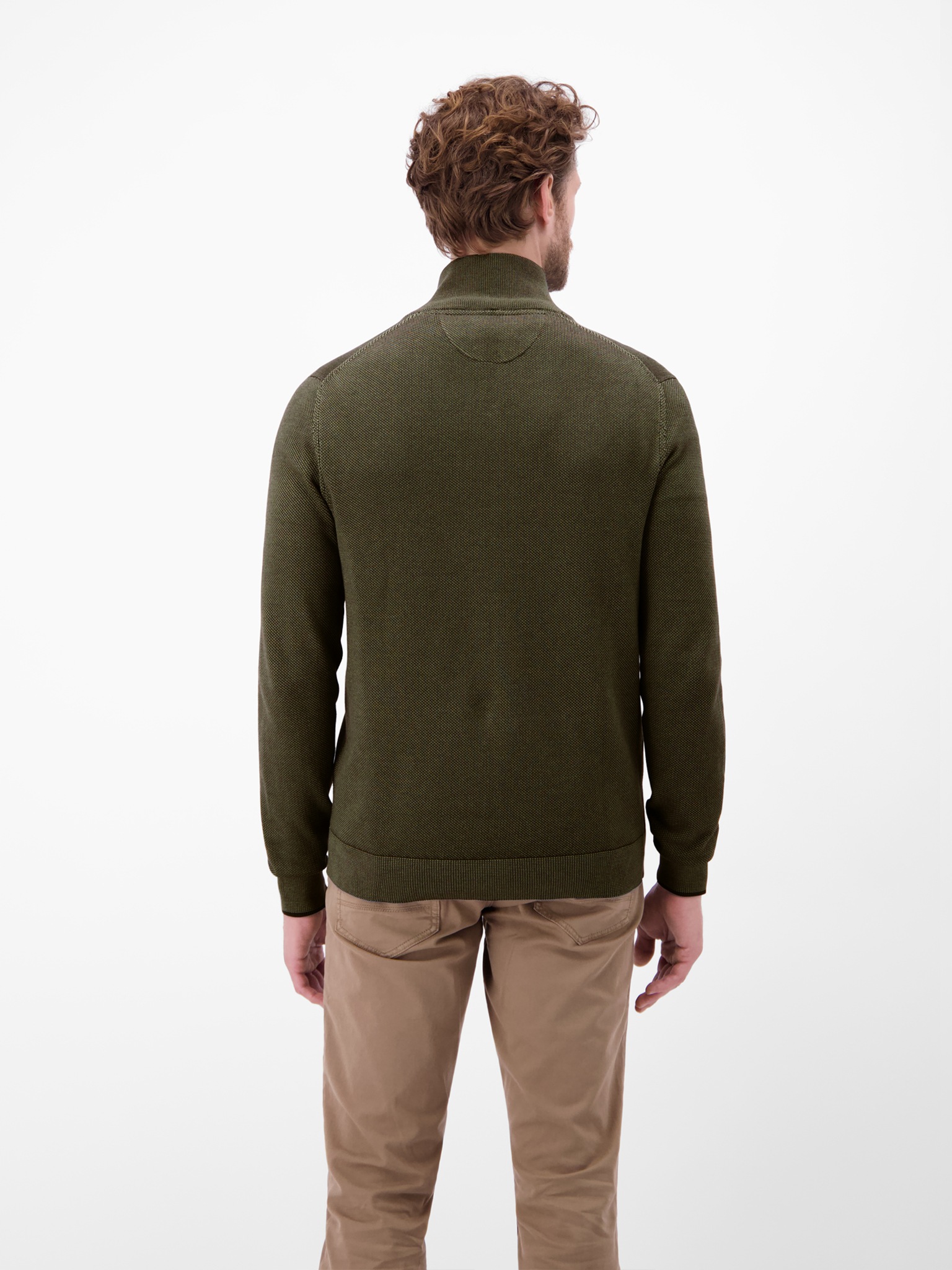 LERROS Strickfleecejacke ohne Kapuze mit Reißverchluss günstig online kaufen