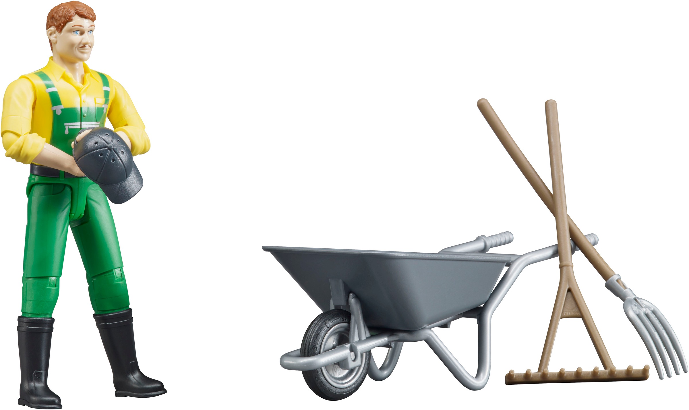 Bruder® Spielfigur »bworld Landwirt (62610)«, Made in Europe