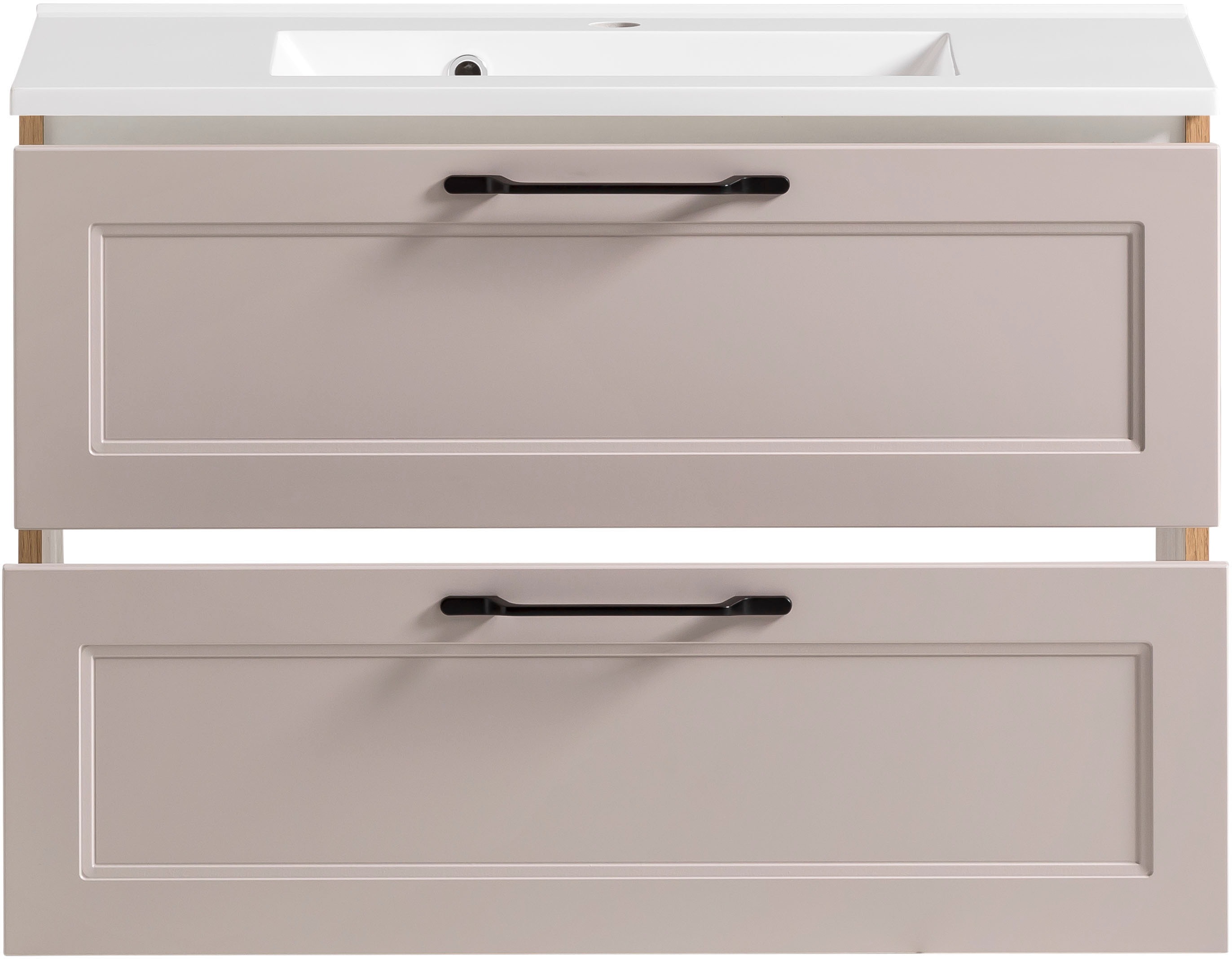 Thumbnail - welltime Waschtisch "Lana" Badmöbel inkl. Waschbecken, 80 cm breit