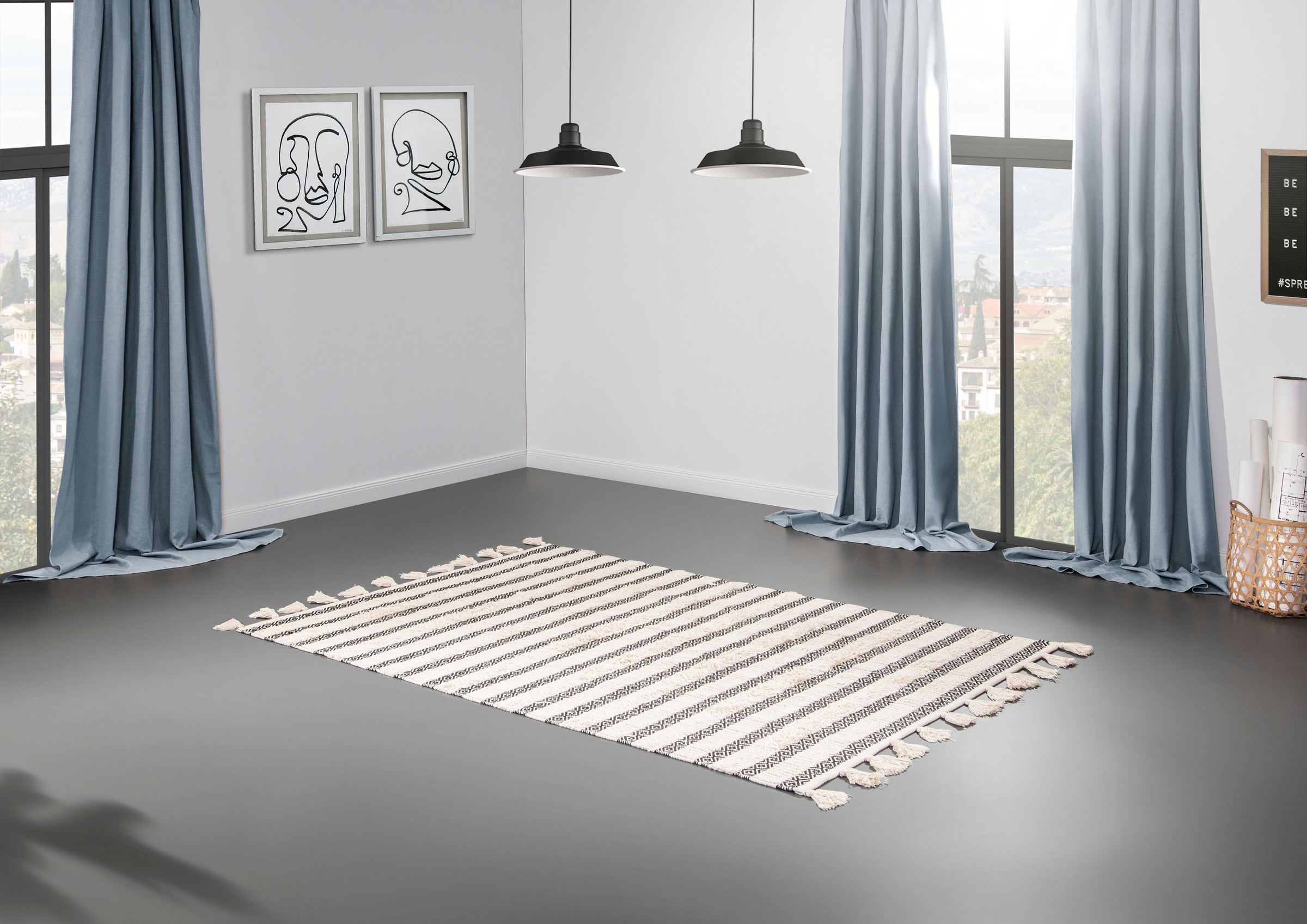 Gutmann Factory Hochflor-Teppich »Puffy 67715«, rechteckig, 60 mm Höhe