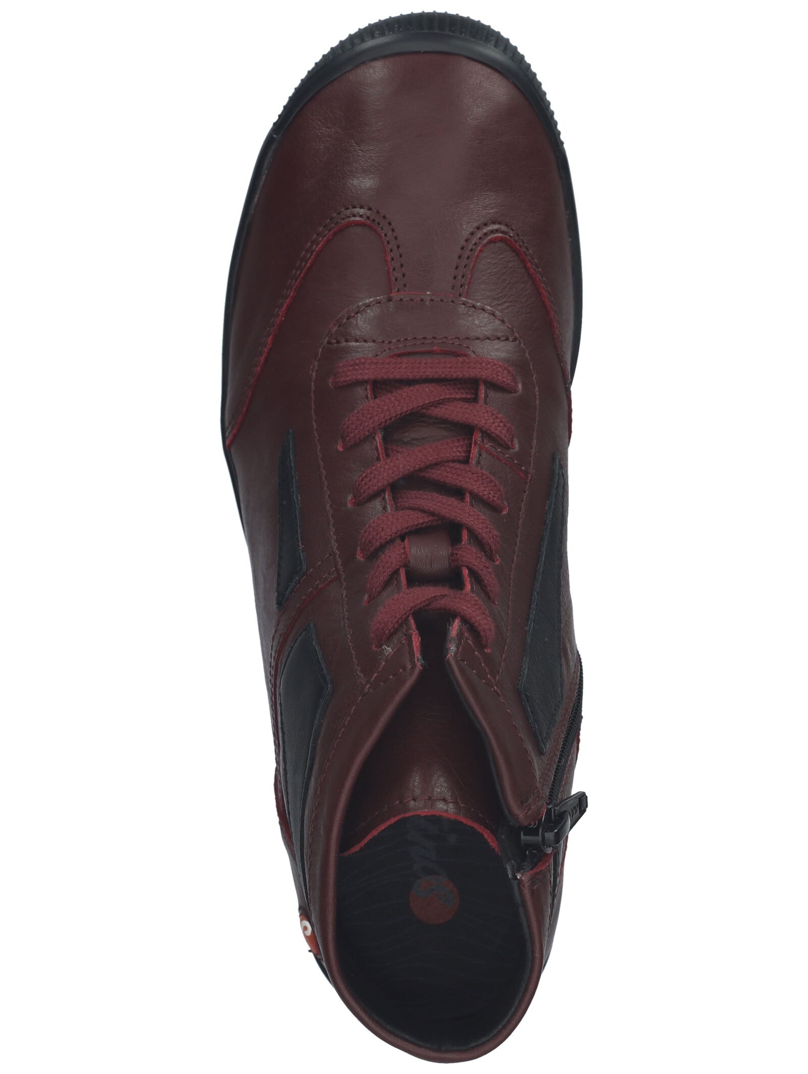 softinos Schnürstiefelette »softinos Stiefelette Leder«