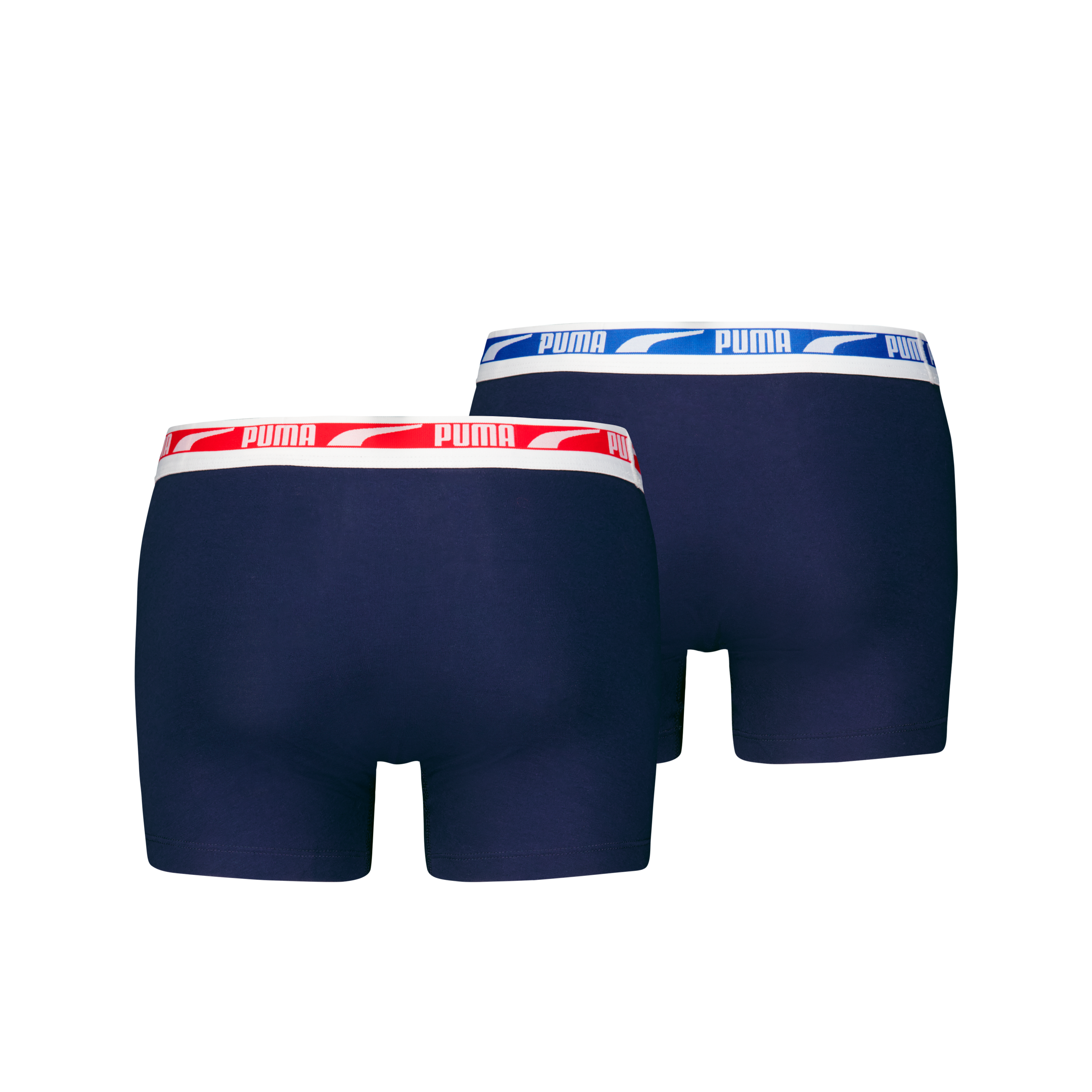 PUMA Boxershorts »PUMA MEN EVERYDAY MULTI LOGO BOXERS 2P«, (2er Pack), Komfortabler Logobund