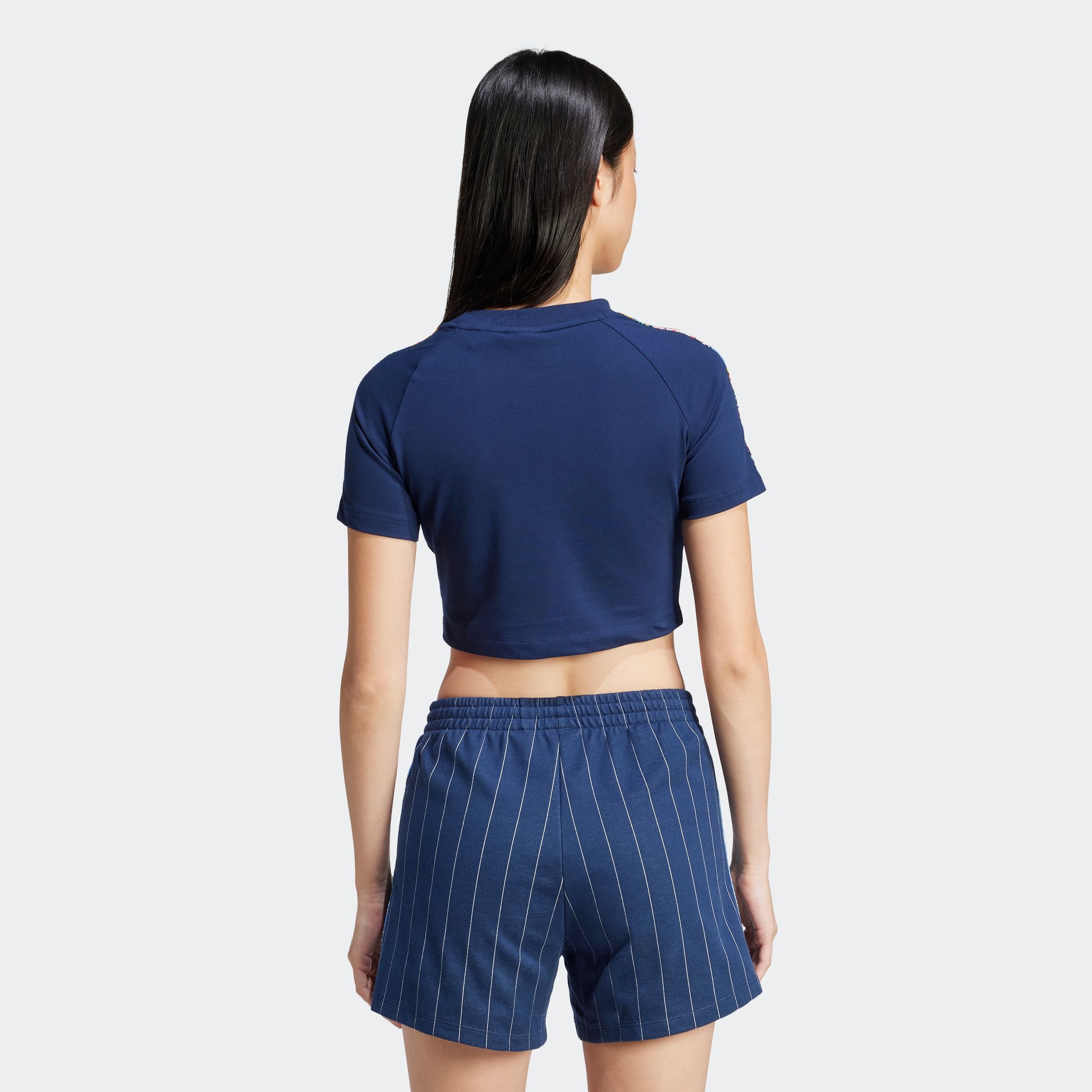 adidas Originals T-Shirt "ADIDAS ORIGINALS X LIBERTY LONDON 3-STREIFEN INFI günstig online kaufen