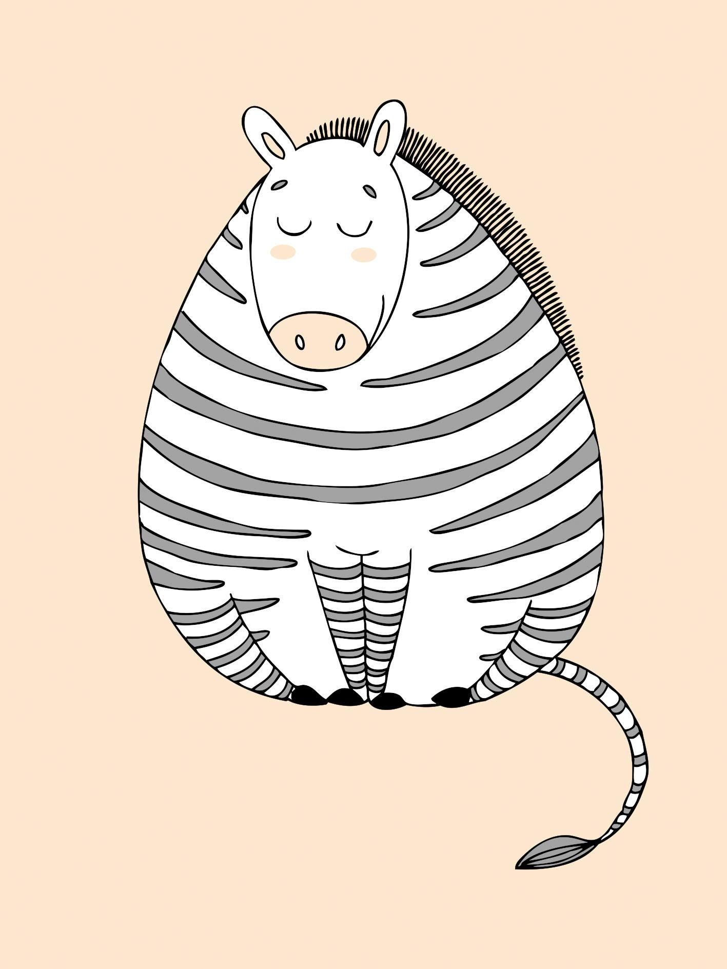 Lüttenhütt Leinwandbild »Zebra« kaufen
