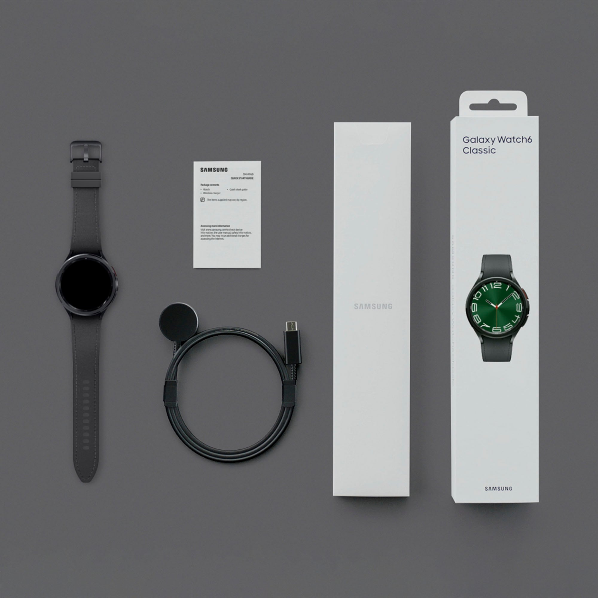 by | 47mm«, (Wear OS BAUR Watch Samsung) Smartwatch »Galaxy Samsung 6 Classic