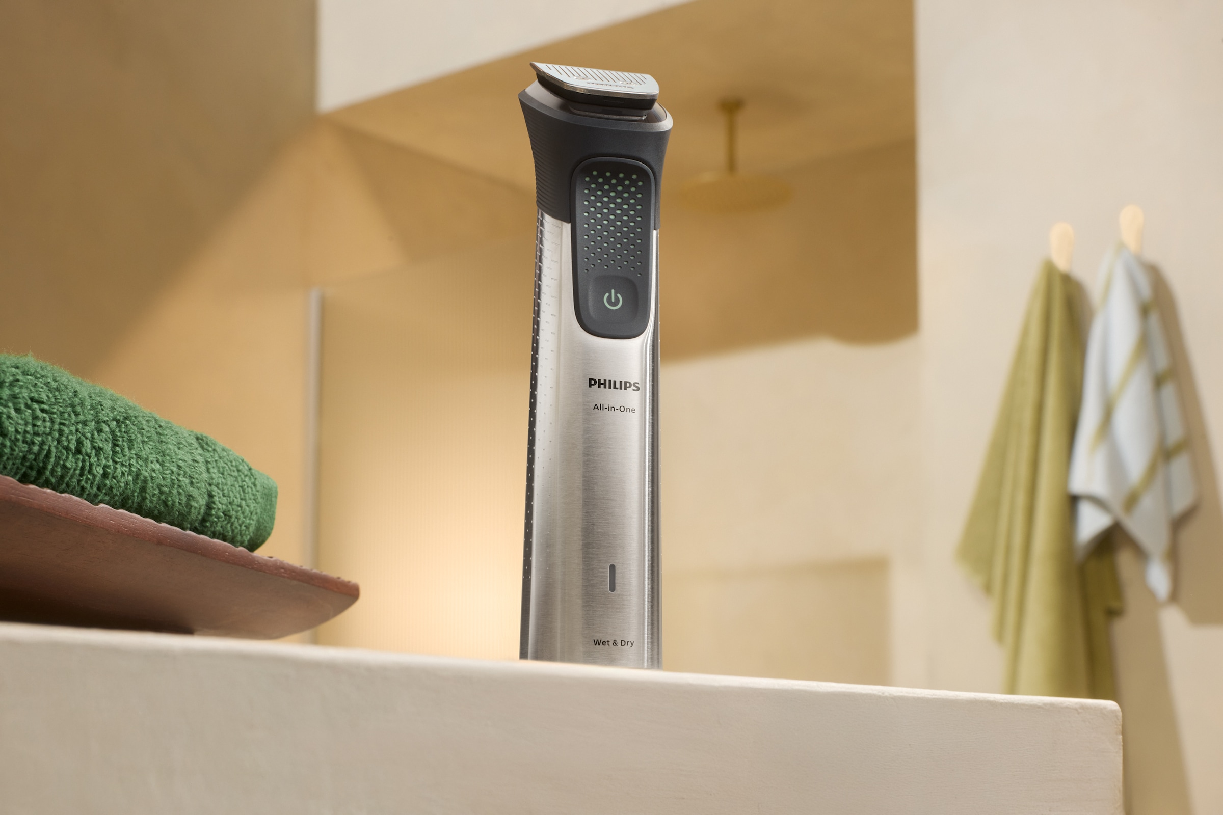 Philips Multifunktionstrimmer »Series 9000 MG9557/15« 20 Aufsätze 20-in-1-Trimmer für Gesicht, Körper und Kopfhaare