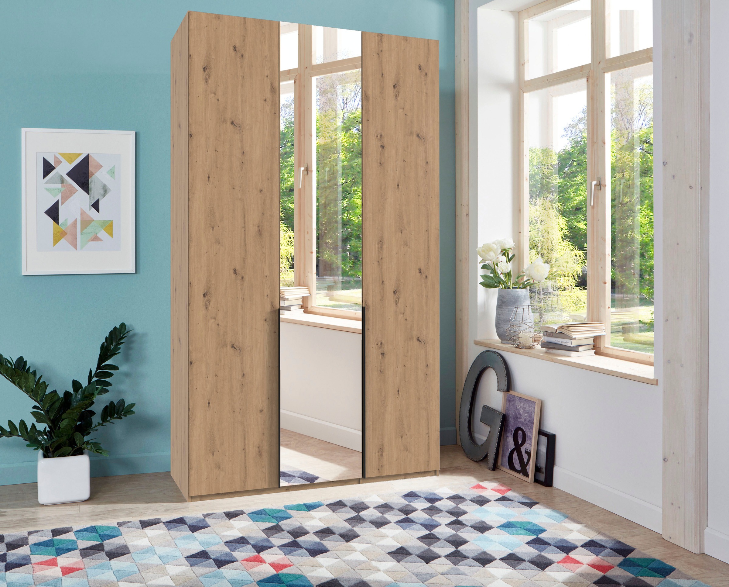 Wimex Kleiderschrank "Mugano, in 5 Breiten und 2 Höhen, Made in Germany", ( günstig online kaufen