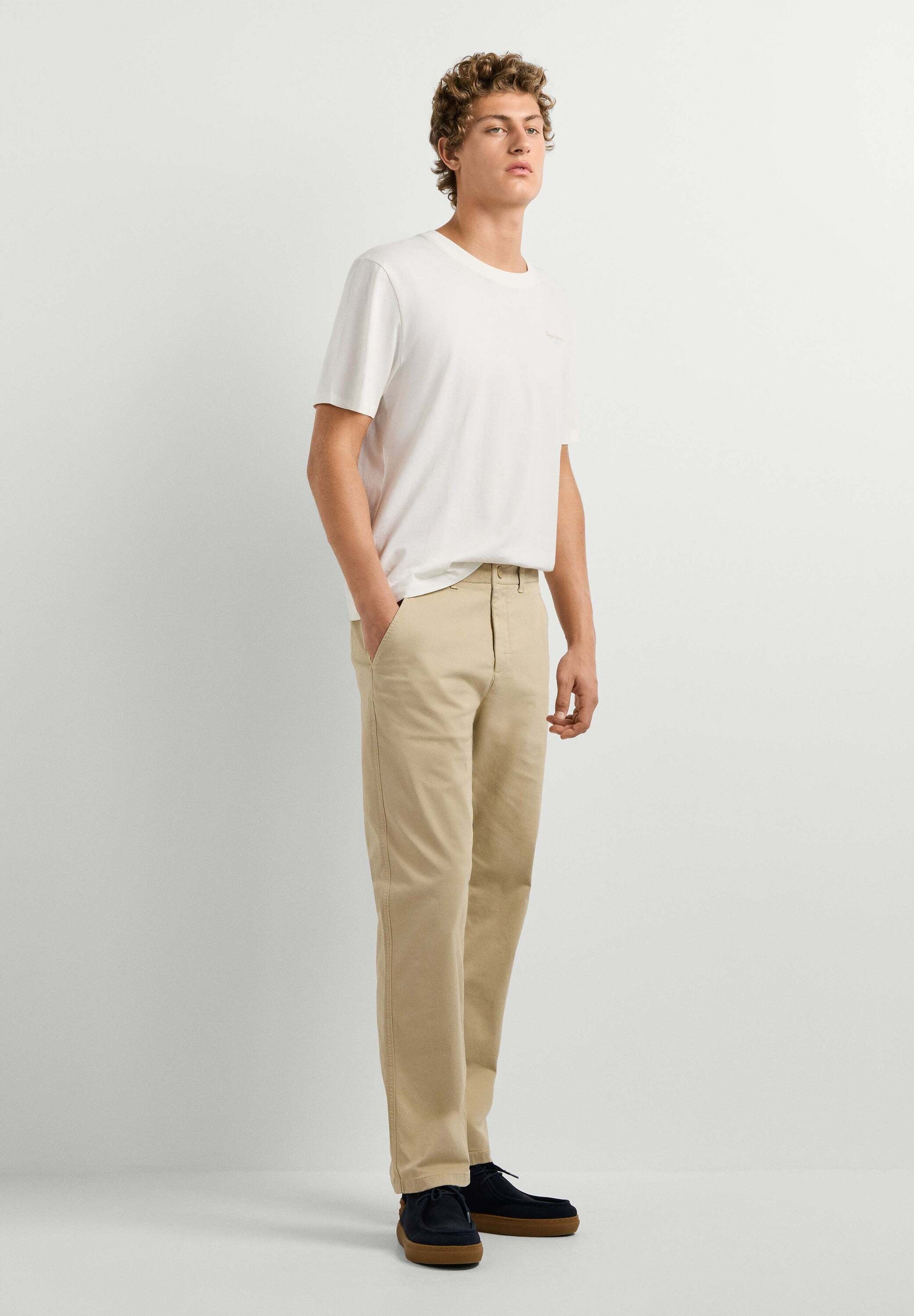 Pepe Jeans Funktionshose »trousers RELAXED LOUNGE TWILL PANT«