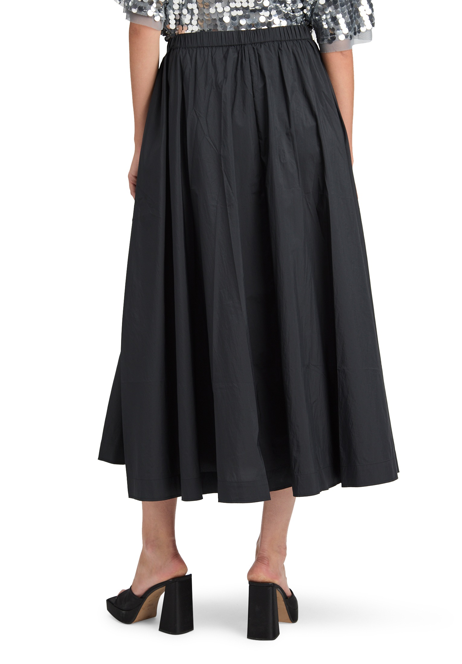 Cartoon Maxirock »Damen A-Linien-Rock unifarben«