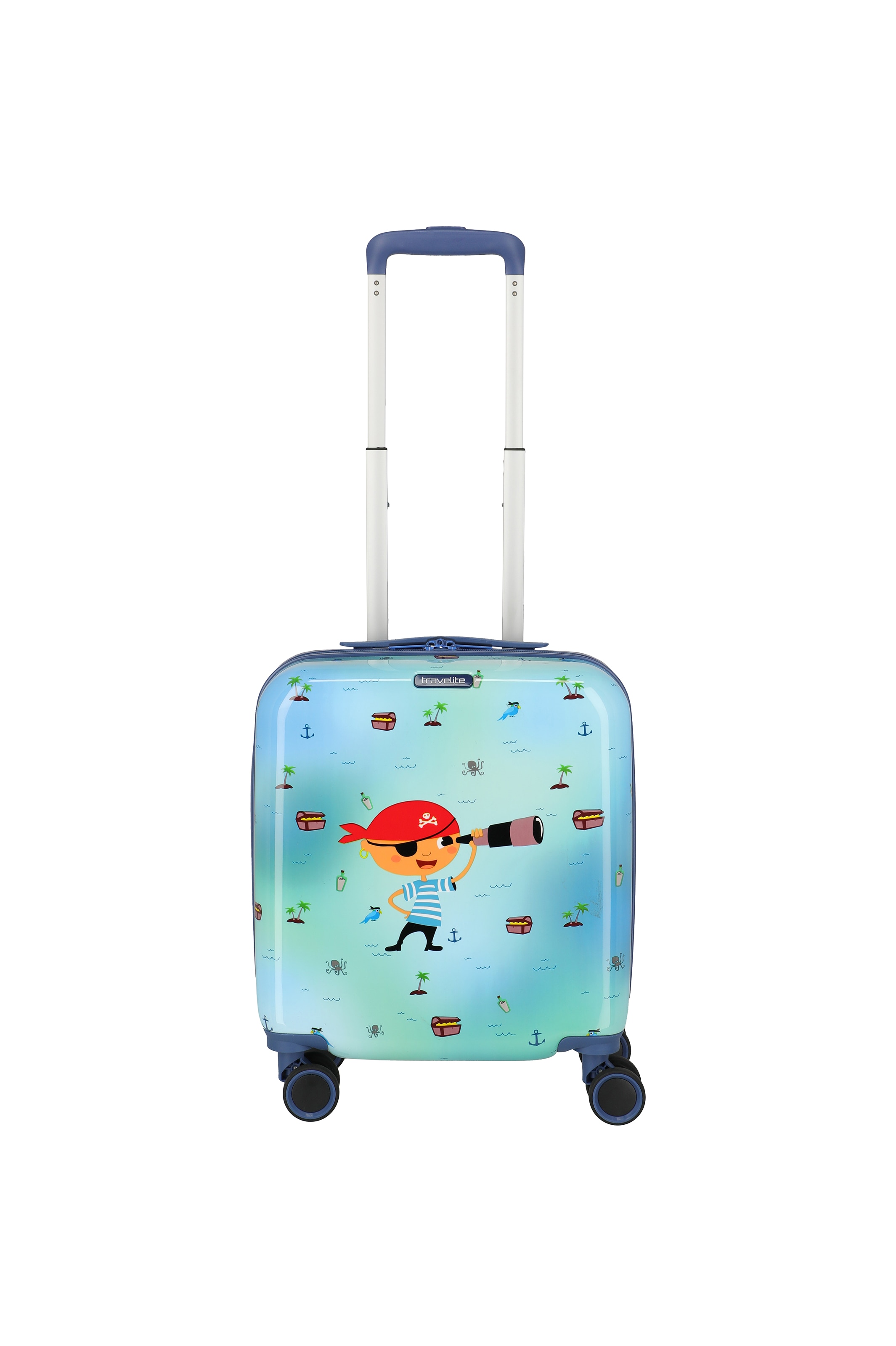 travelite Kinderkoffer "MINIMOVER Hartschale" 28 l 4 Rollen mit 4 Doppelrollen und robuster Hartschale – leicht und kindgerecht