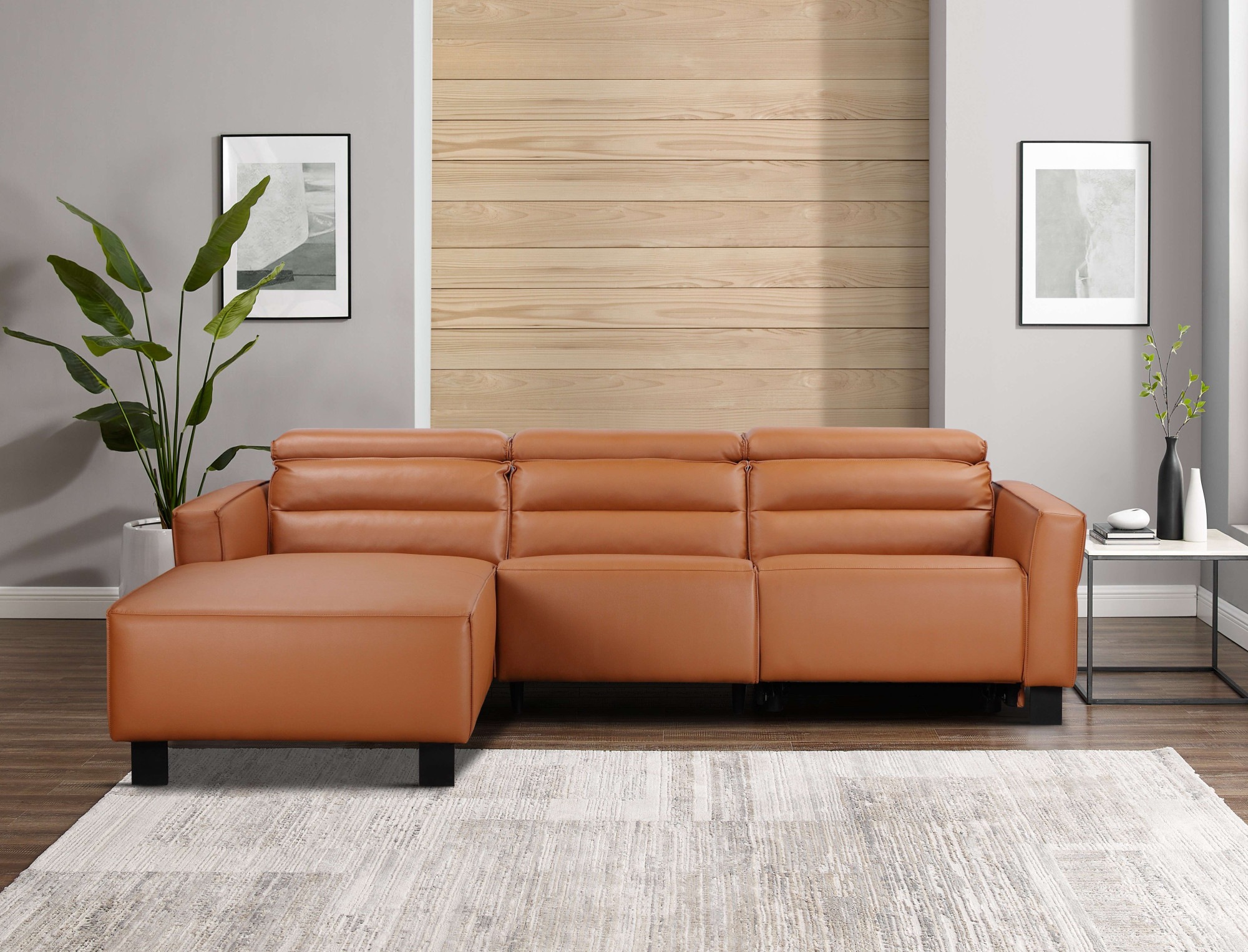 Ecksofa »Carpari, L-Form, 263 cm, mit manueller o. elektrischer Relaxfunktion«, und...