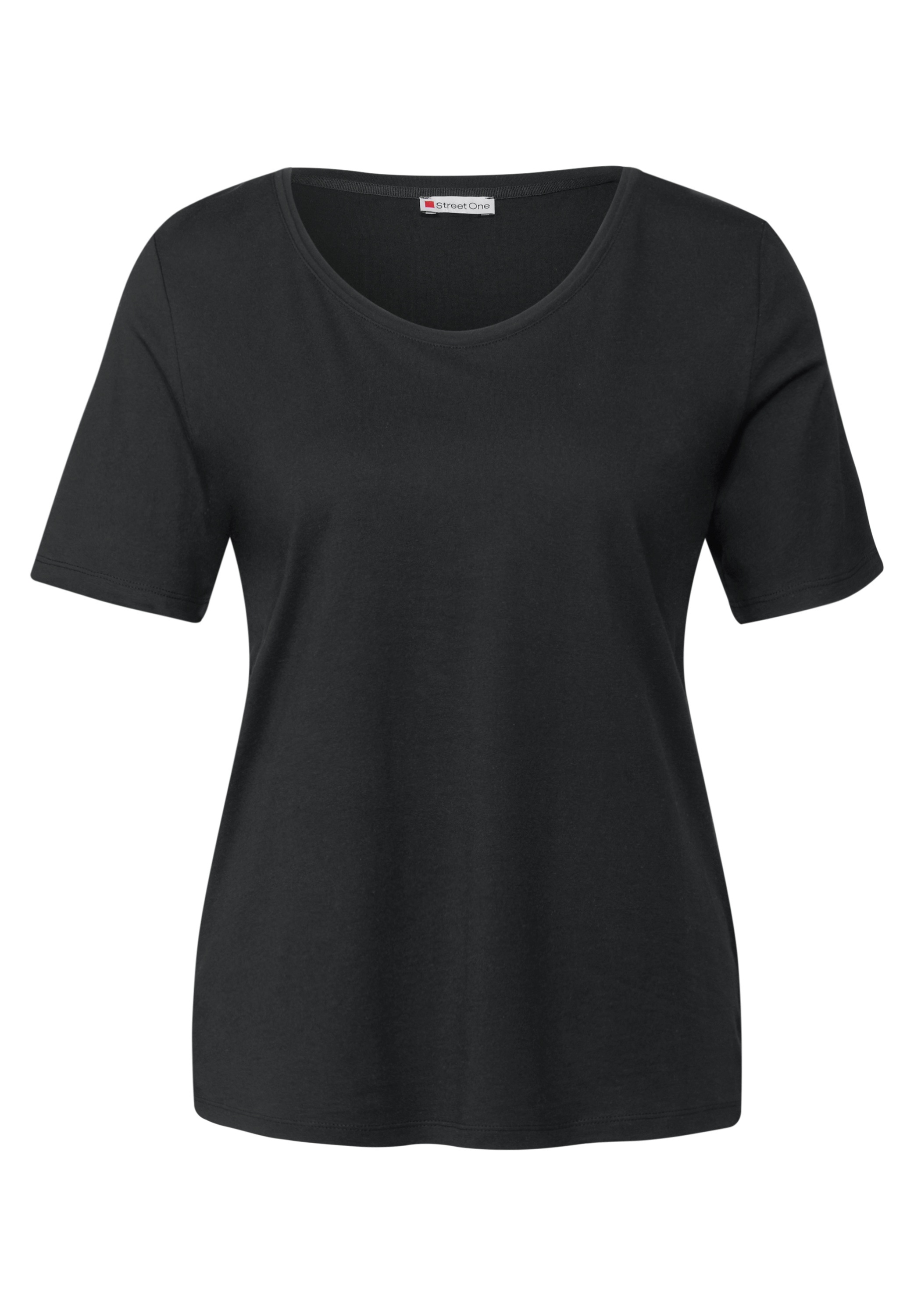 STREET ONE T-Shirt, mit V-Ausschnitt