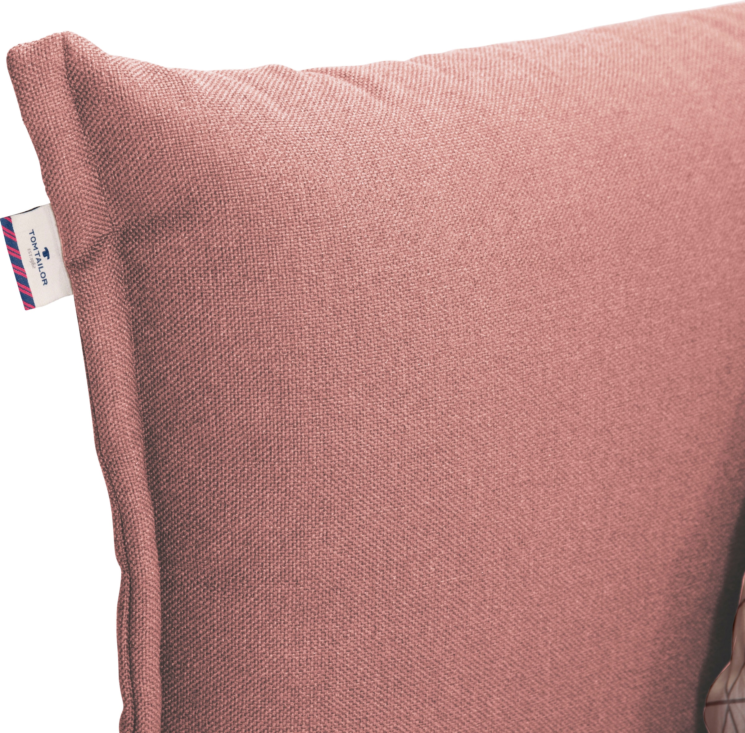 TOM TAILOR HOME Boxspringbett »SOHO PILLOW BOX«, in Schwebeoptik, Kopfteil in Kissenform, Höhe 120 cm