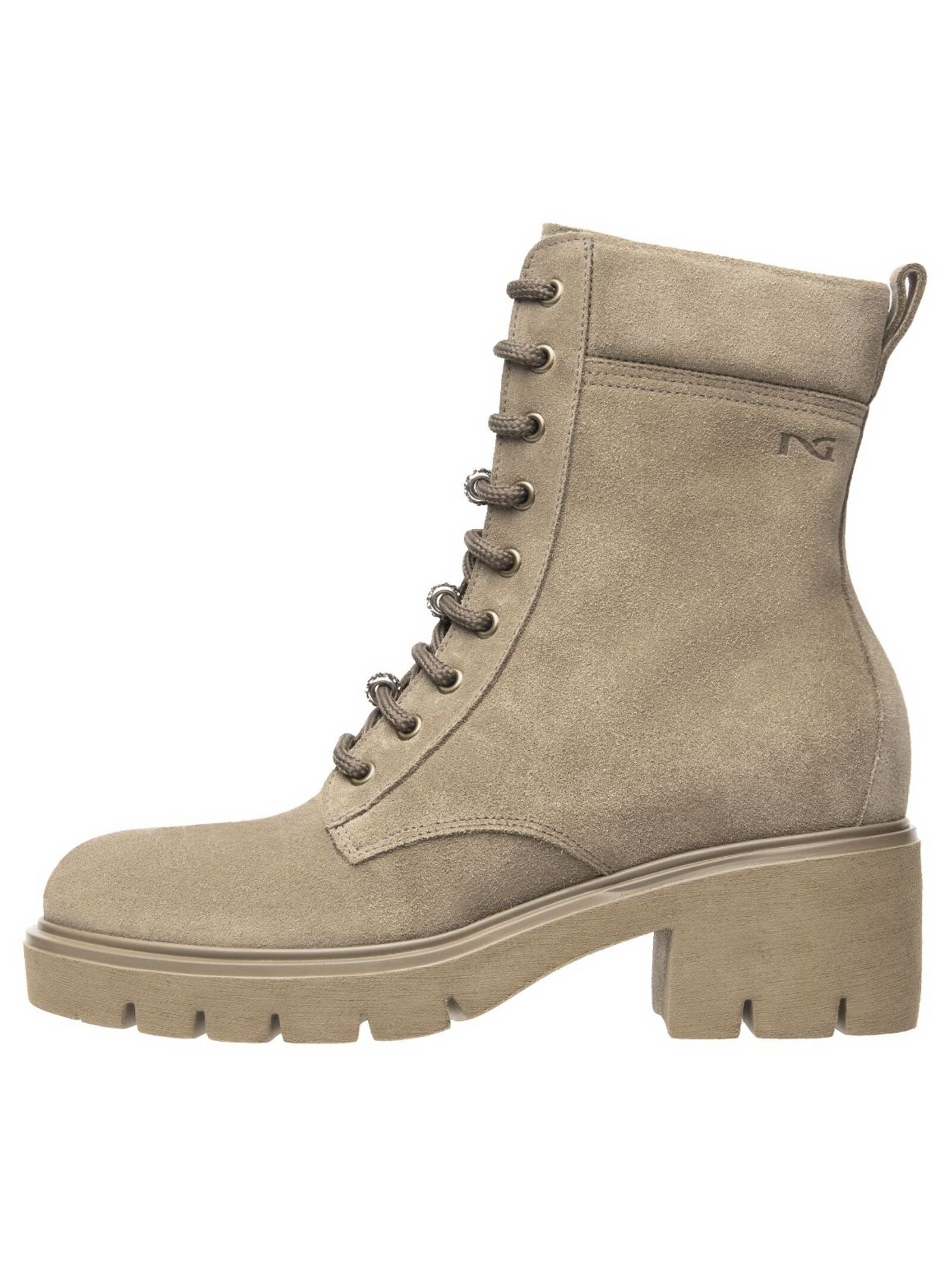 Nero Giardini Schnürstiefelette »Nero Giardini Stiefelette Veloursleder«