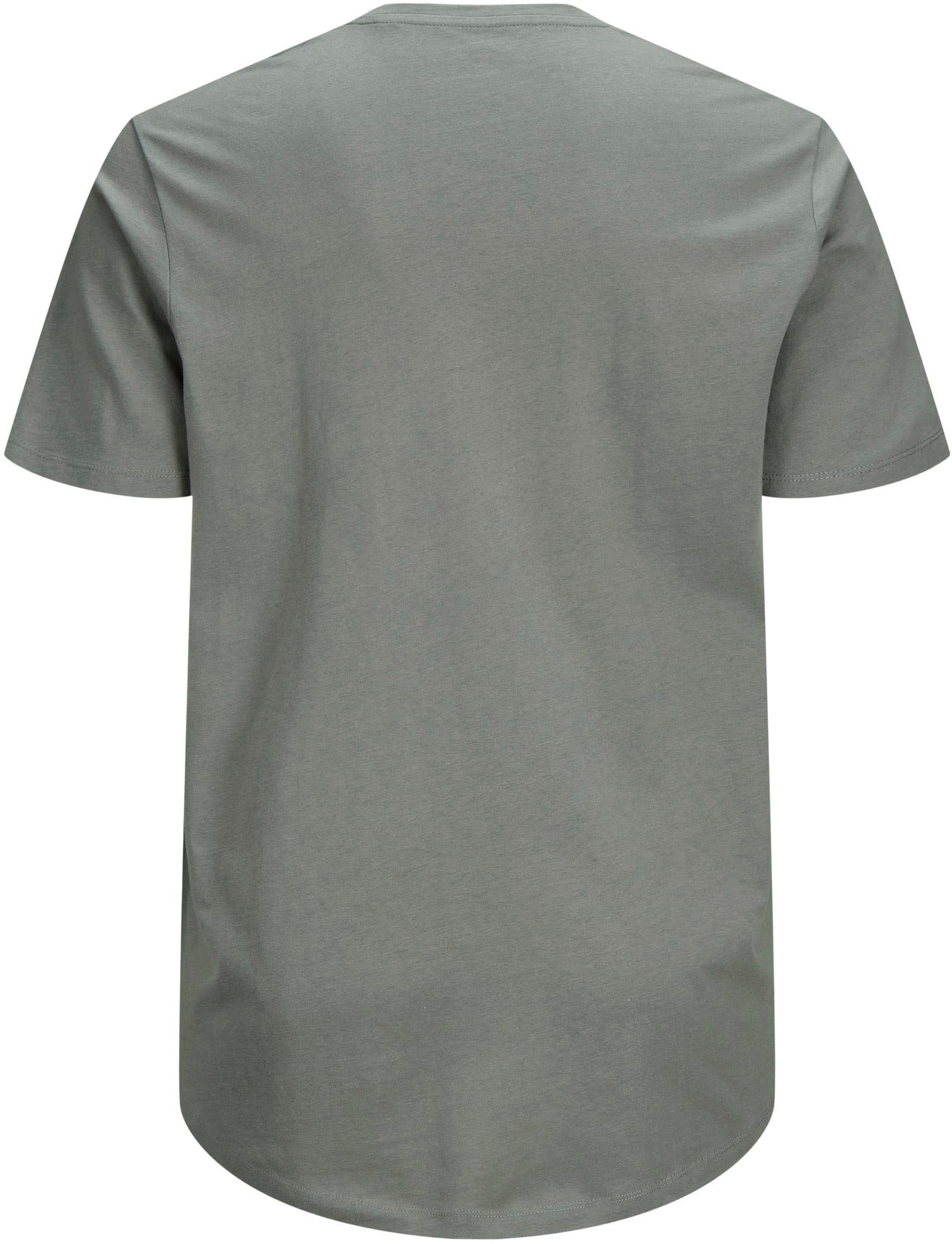 Jack & Jones PlusSize T-Shirt »NOA TEE«, mit abgerundetem Saum, bis Größe 6XL