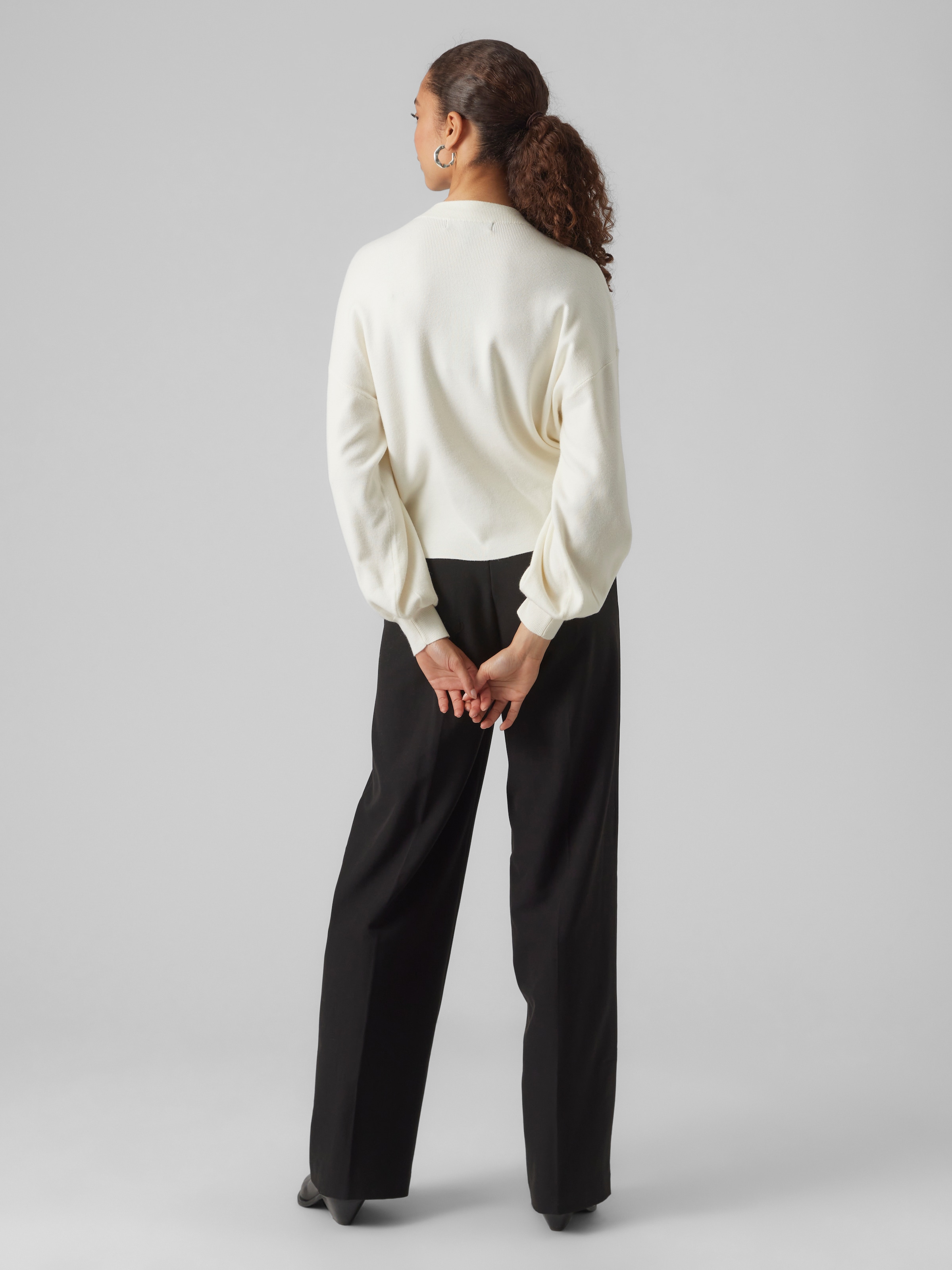 Vero Moda Strickpullover »VMNANCY LS FUNNELNK PULLOVER GA«