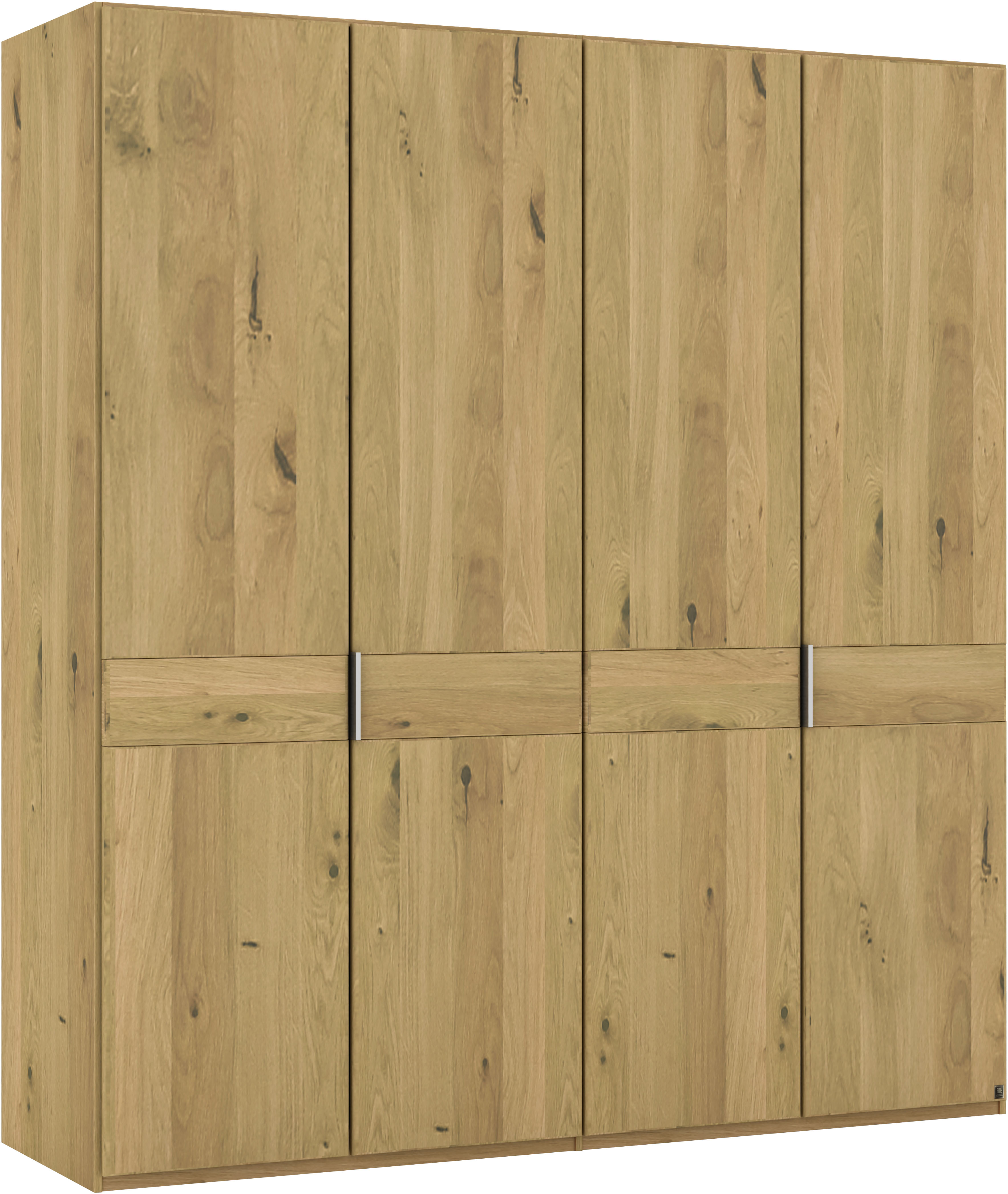 Thumbnail - Musterring Kleiderschrank "Savona, Kleiderschrank, Schrank, Garderobe, teilmassiv Eiche" mit Türdämpfern, in 5 Breiten &...